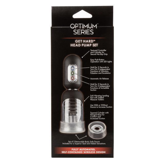 Calexotics Optimum Series® Get Hard™ Head Pump Set - Buy At Luxury Toy X - Free 3-Day Shipping