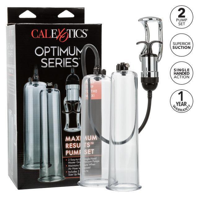 Calexotics Optimum Series® Maximum Results™ Pump Set - Buy At Luxury Toy X - Free 3-Day Shipping