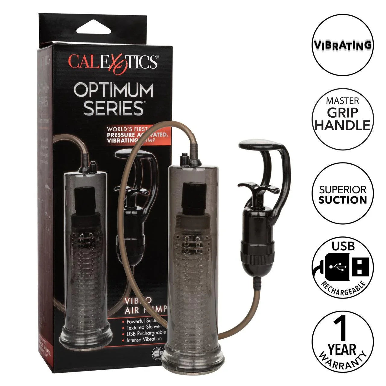 Calexotics Optimum Series® Vibro Air Pump - Buy At Luxury Toy X - Free 3-Day Shipping