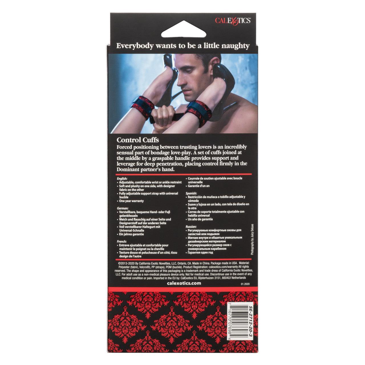 Calexotics Scandal® Control Cuffs - Buy At Luxury Toy X - Free 3-Day Shipping