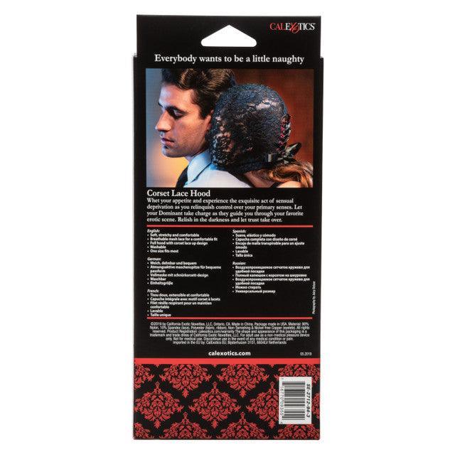 Calexotics Scandal® Corset Lace Hood - Buy At Luxury Toy X - Free 3-Day Shipping