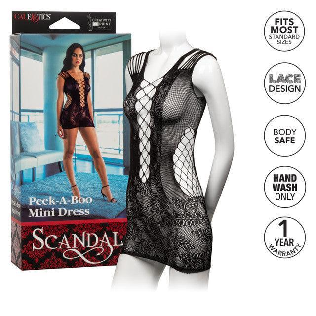 Calexotics Scandal® Peek-A-Boo Mini Dress - Buy At Luxury Toy X - Free 3-Day Shipping