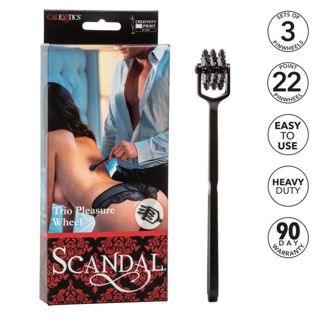 Calexotics Scandal® Trio Pleasure Wheel - Buy At Luxury Toy X - Free 3-Day Shipping