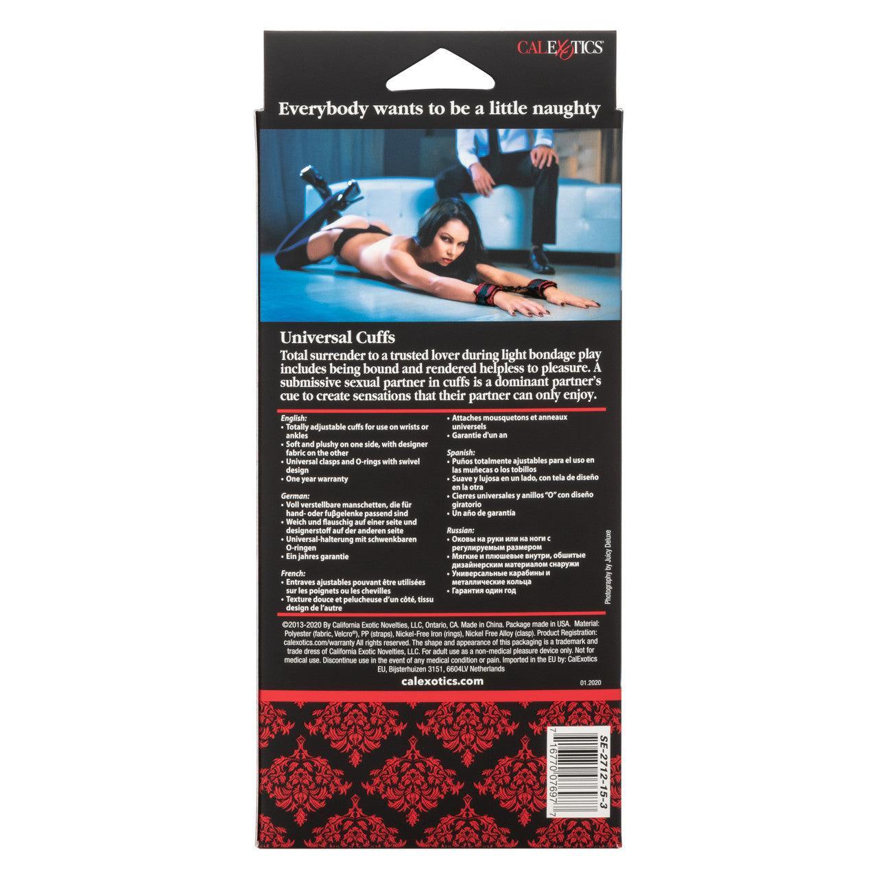 Calexotics Scandal® Universal Cuffs - Buy At Luxury Toy X - Free 3-Day Shipping