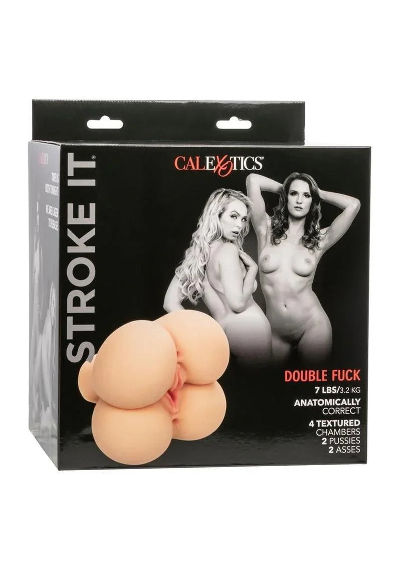 CalExotics Stroke It Double Fuck - Pussy & Ass - Buy At Luxury Toy X - Free 3-Day Shipping