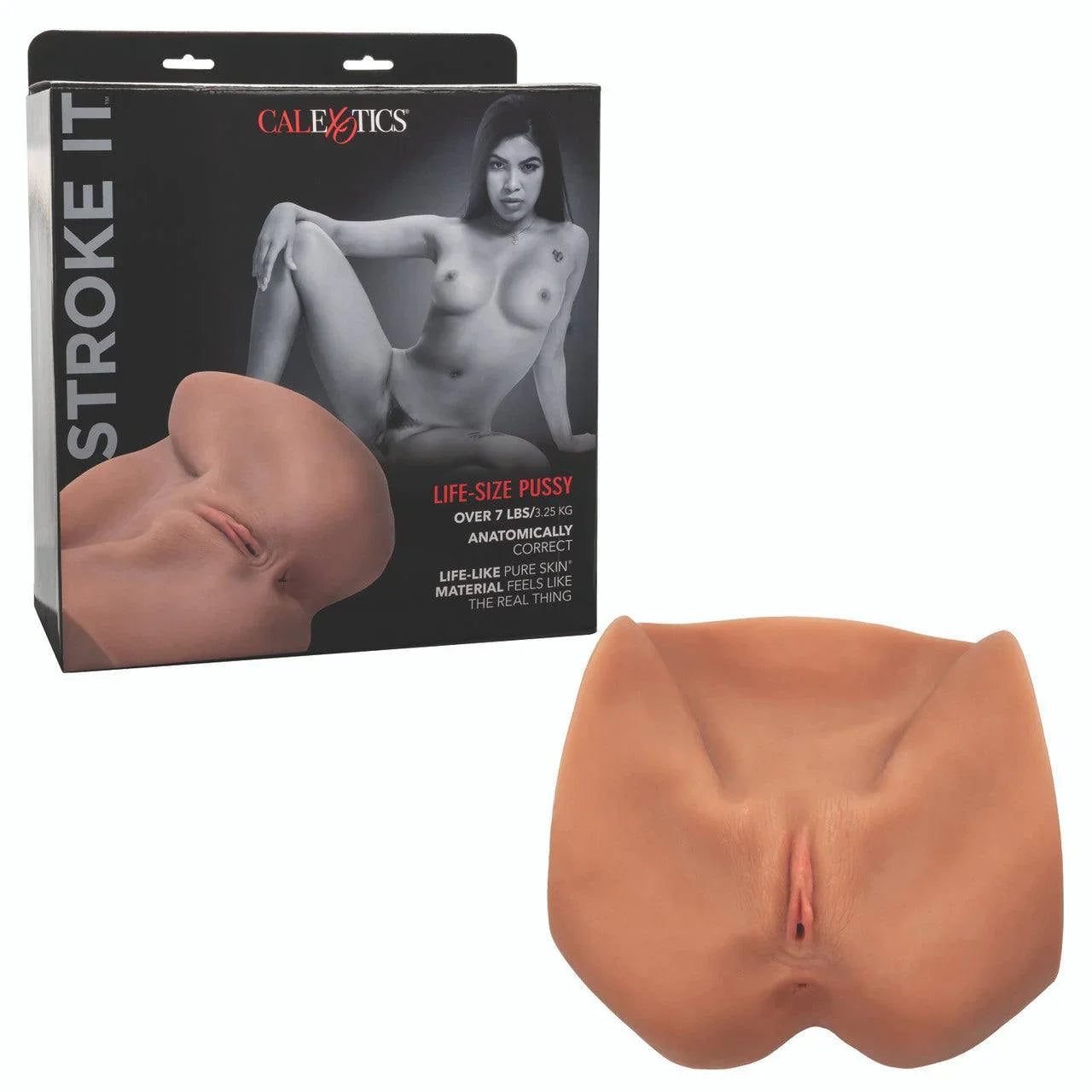 CalExotics Stroke It Life-Size Pussy Masturbator - Pussy - Buy At Luxury Toy X - Free 3-Day Shipping