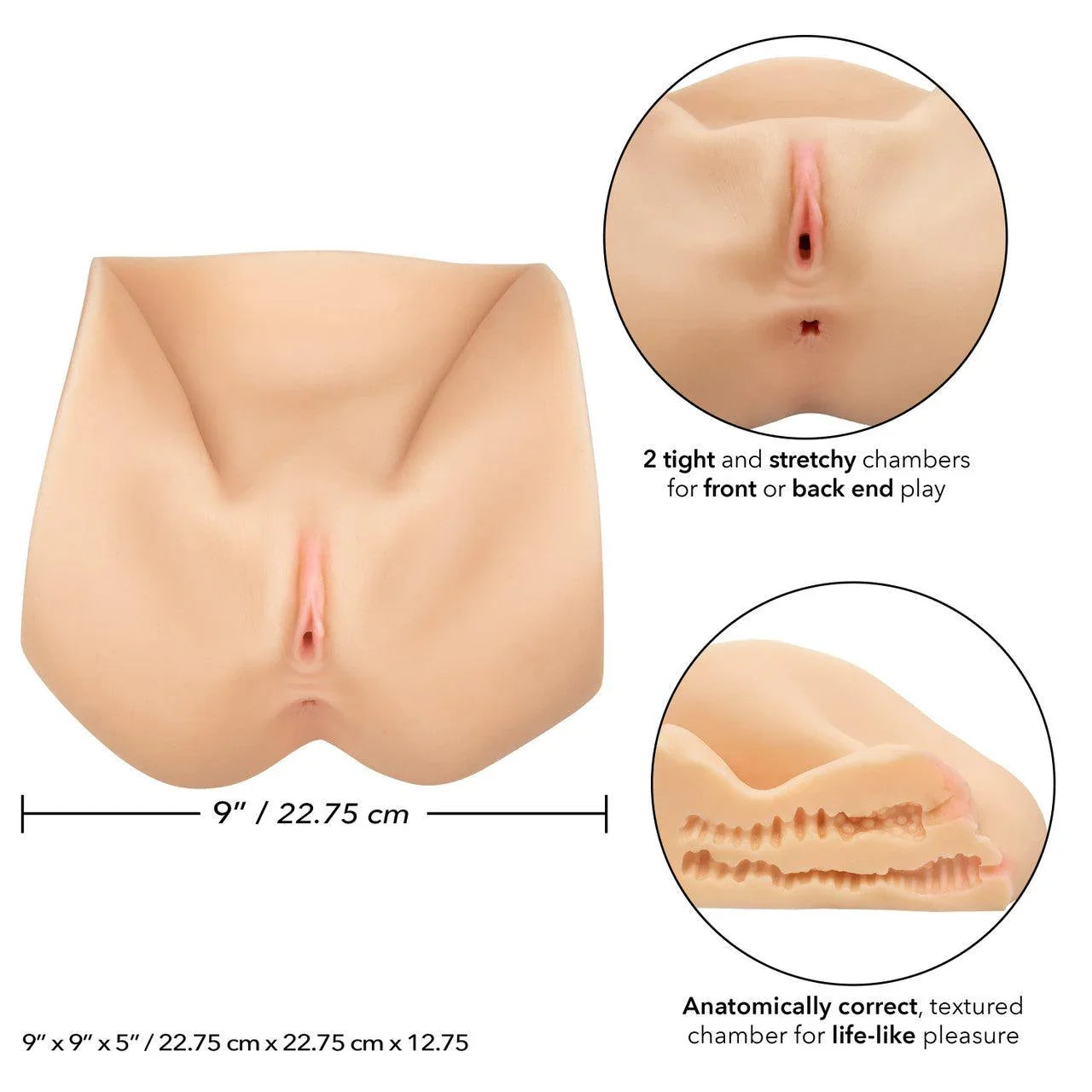 CalExotics Stroke It Life-Size Pussy Masturbator - Pussy - Buy At Luxury Toy X - Free 3-Day Shipping