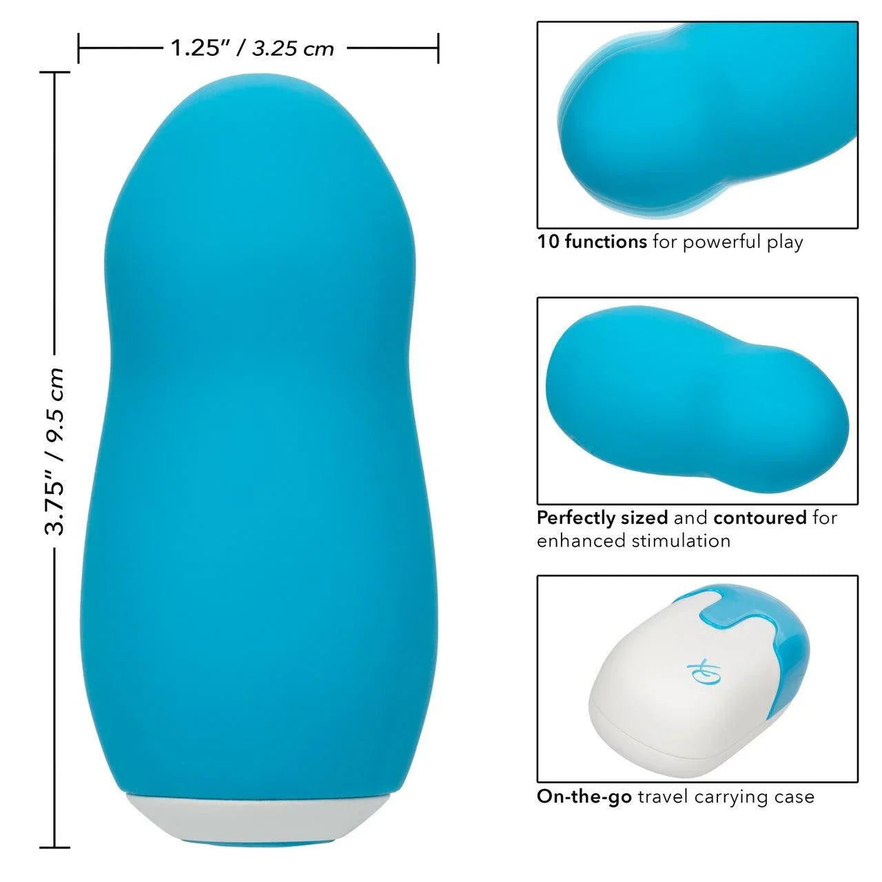 CalExotics Sugar Dream Rechargeable Silicone Clitoral Stimulator - Buy At Luxury Toy X - Free 3-Day Shipping