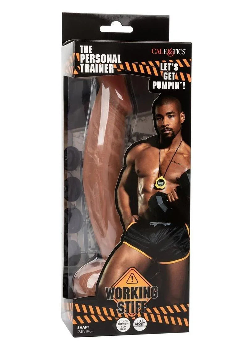 CalExotics Working Stiff The Personal Trainer Realistic Posable Dildo with Suction Cup - Buy At Luxury Toy X - Free 3-Day Shipping