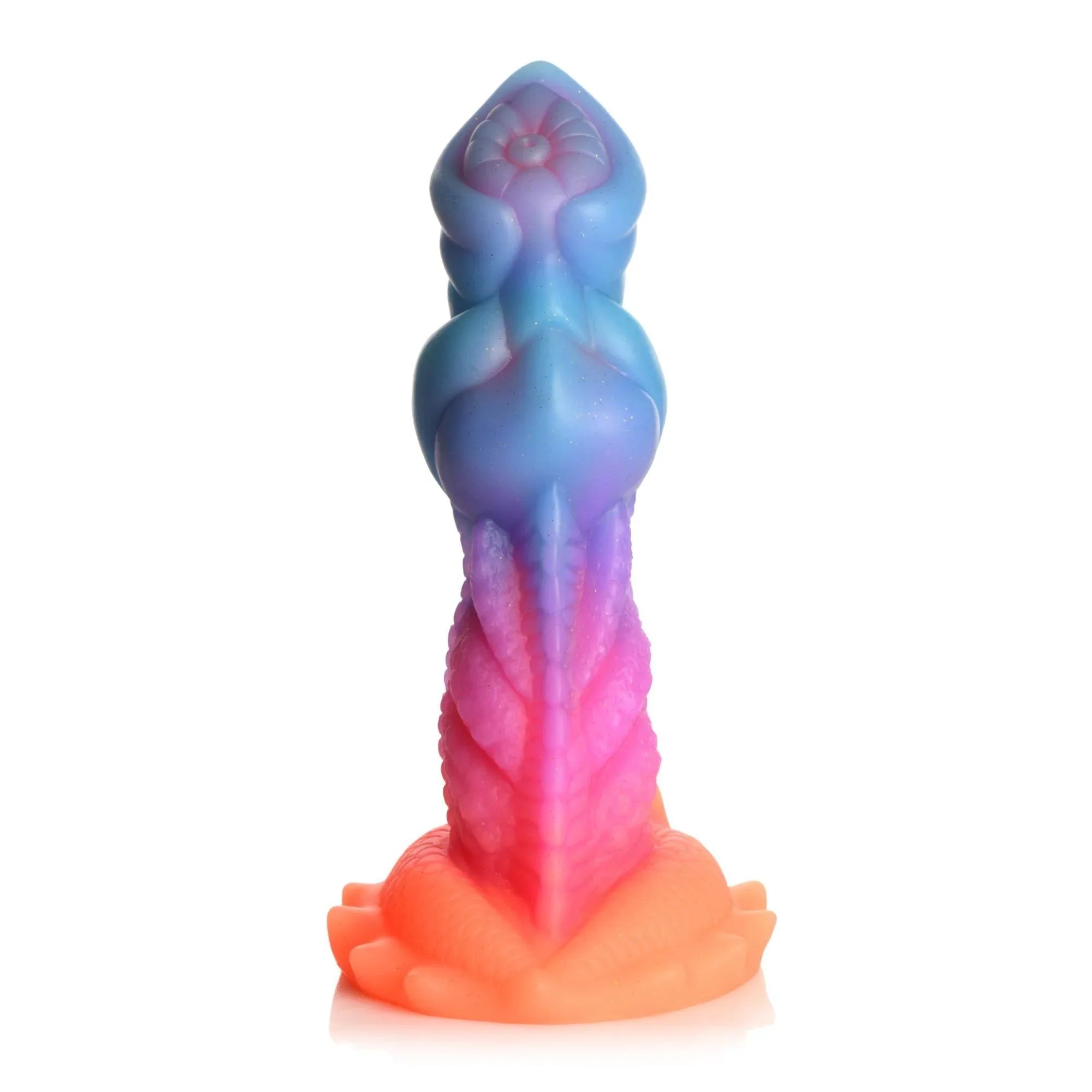 Creature Cocks Aqua-Cock Glow in the Dark Silicone Dildo - Buy At Luxury Toy X - Free 3-Day Shipping