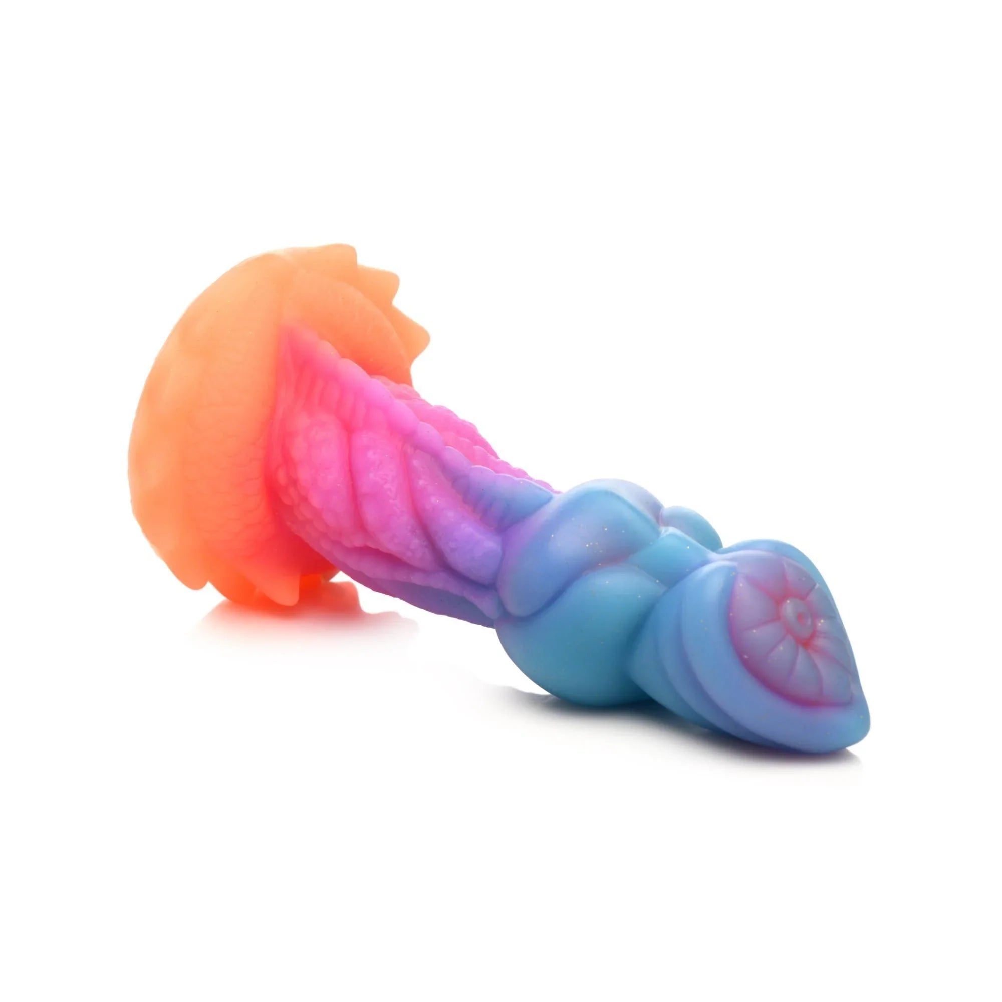 Creature Cocks Aqua-Cock Glow in the Dark Silicone Dildo - Buy At Luxury Toy X - Free 3-Day Shipping