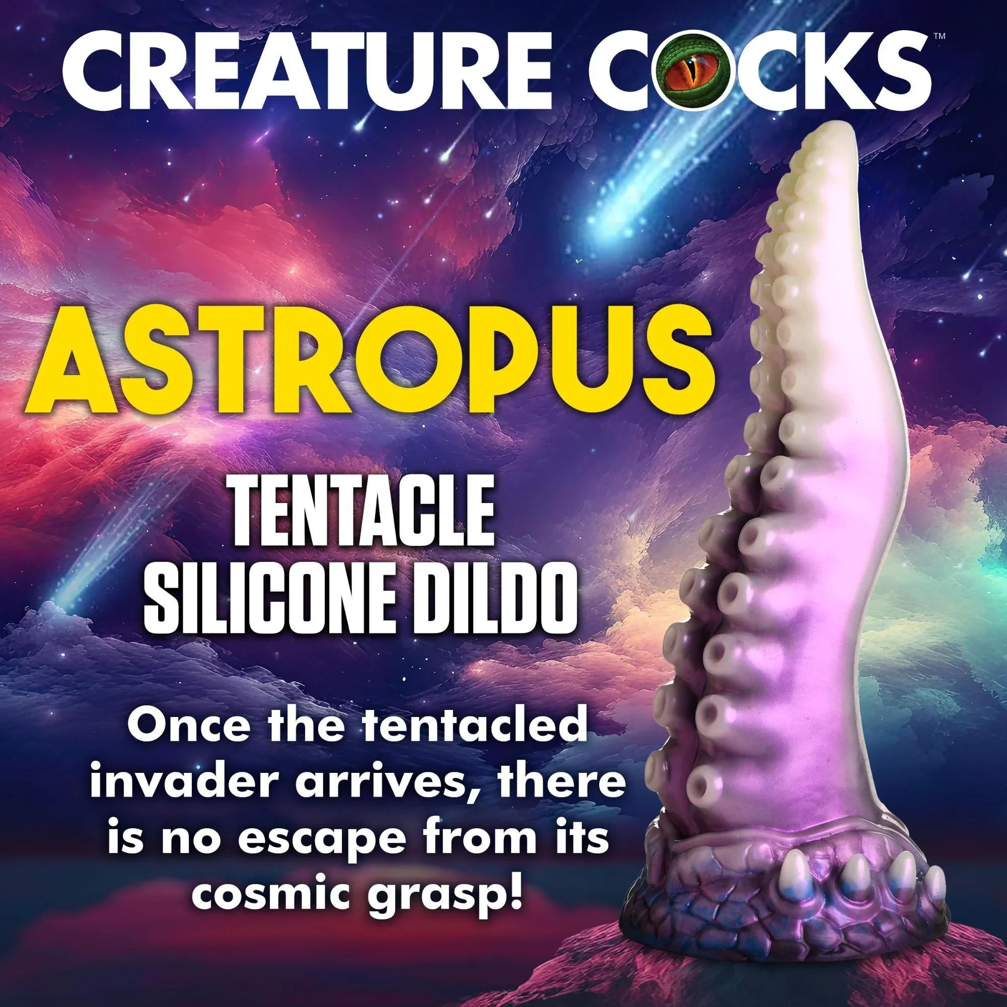 Creature Cocks Astropus Tentacle Silicone Dildo - Buy At Luxury Toy X - Free 3-Day Shipping
