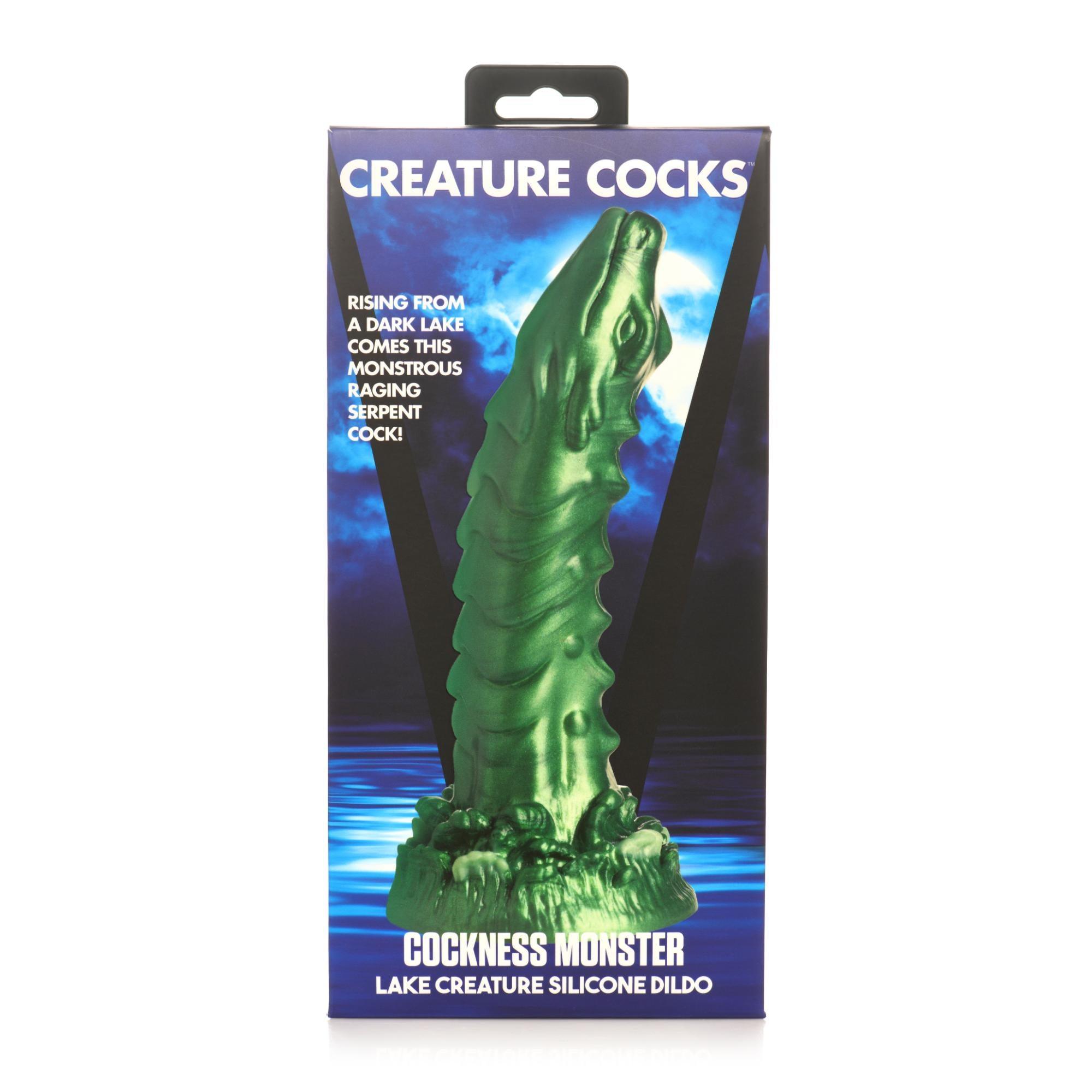 Creature Cocks Cockness Monster Lake Creature Silicone Dildo - Buy At Luxury Toy X - Free 3-Day Shipping