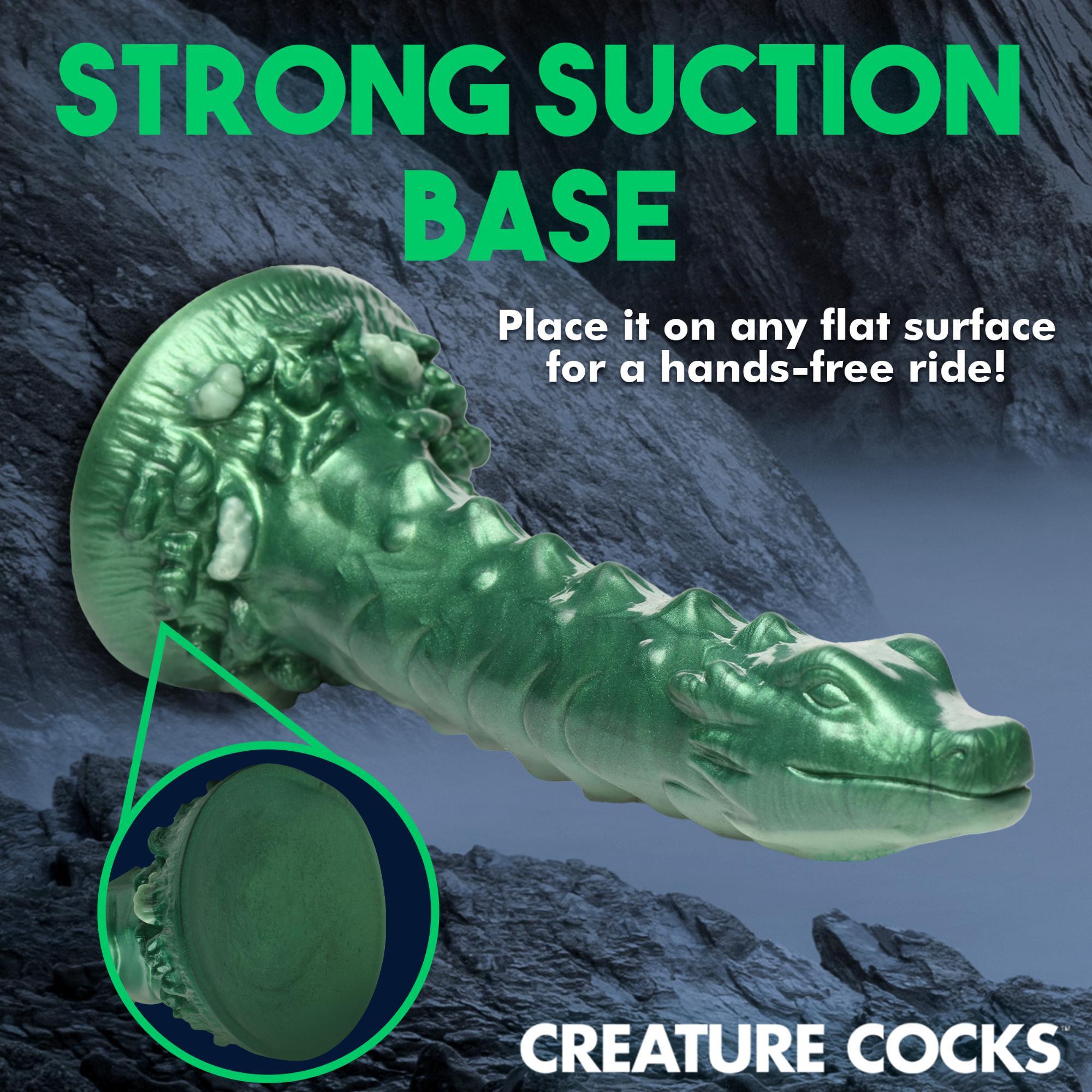 Creature Cocks Cockness Monster Lake Creature Silicone Dildo - Buy At Luxury Toy X - Free 3-Day Shipping