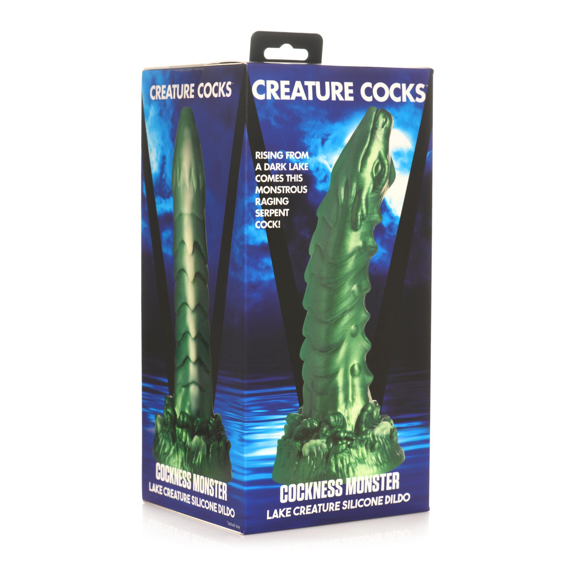 Creature Cocks Cockness Monster Lake Creature Silicone Dildo - Buy At Luxury Toy X - Free 3-Day Shipping