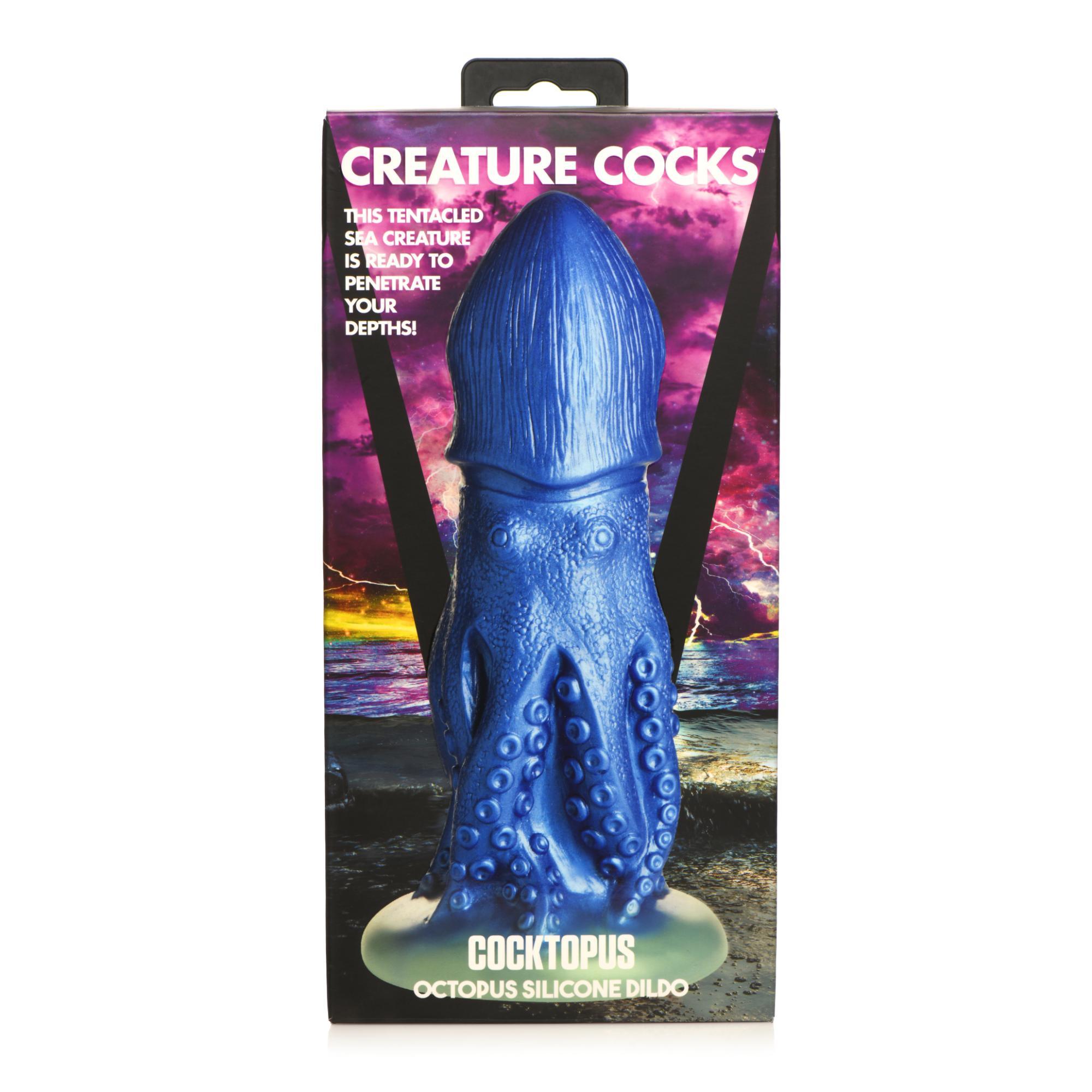 Creature Cocks Cocktopus Octopus Silicone Dildo - Buy At Luxury Toy X - Free 3-Day Shipping