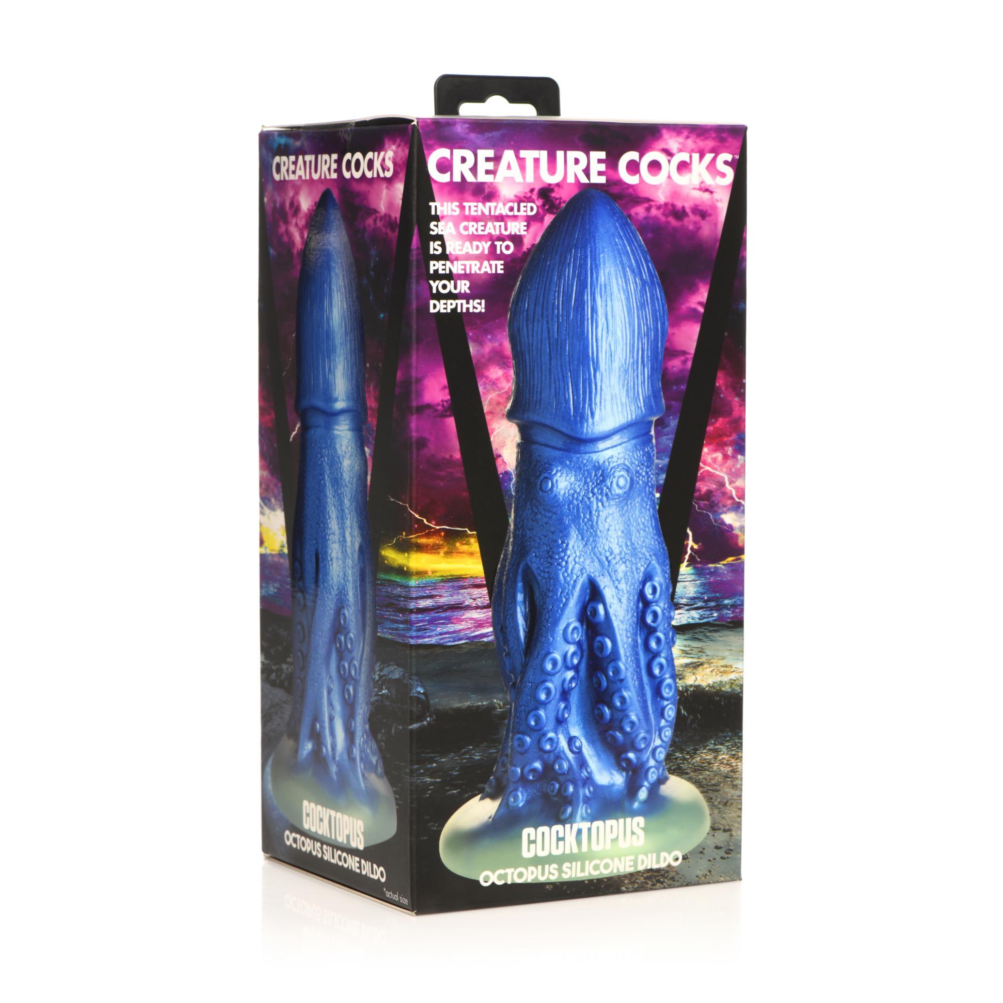 Creature Cocks Cocktopus Octopus Silicone Dildo - Buy At Luxury Toy X - Free 3-Day Shipping