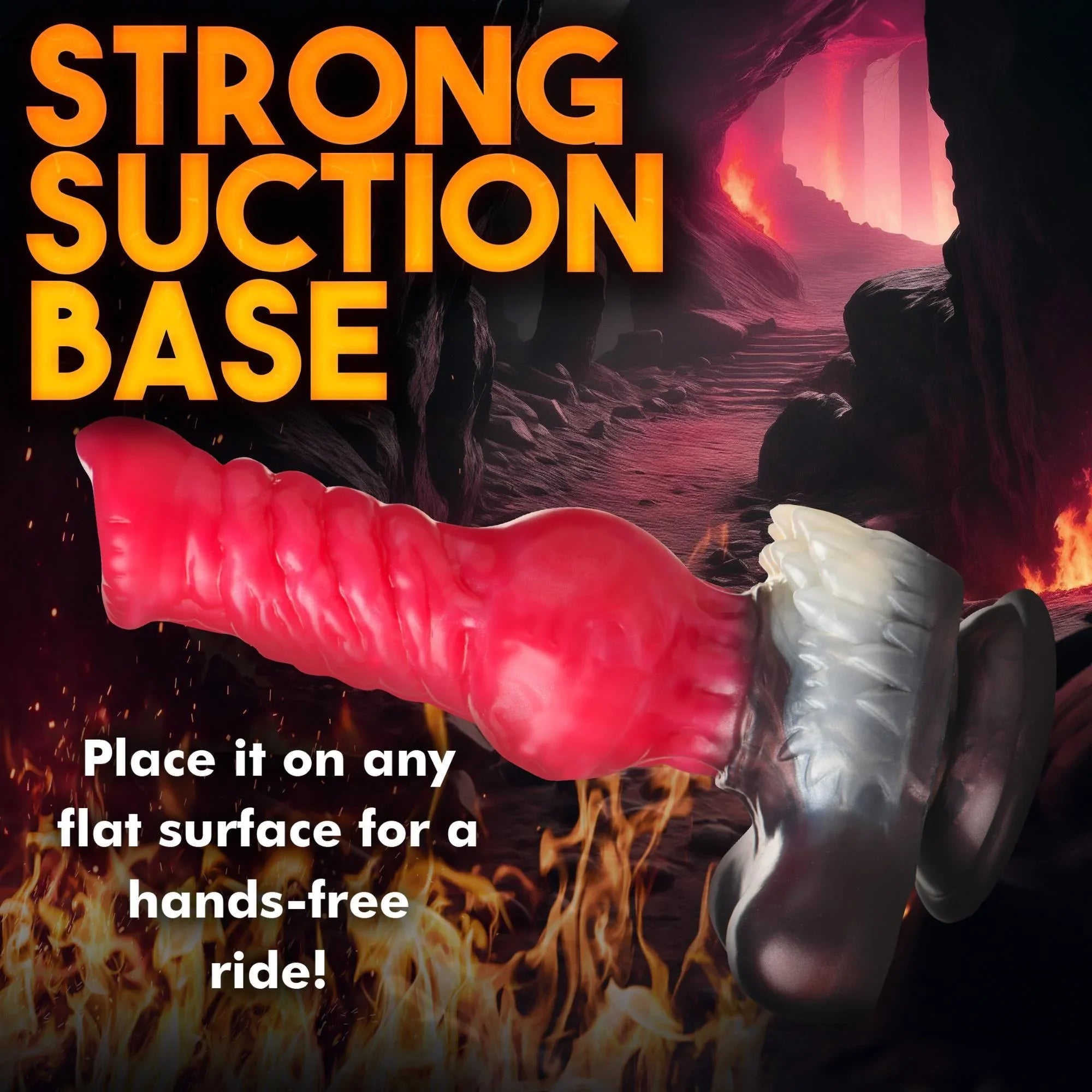 Creature Cocks Cujo Canine Silicone Dildo - Large - Buy At Luxury Toy X - Free 3-Day Shipping