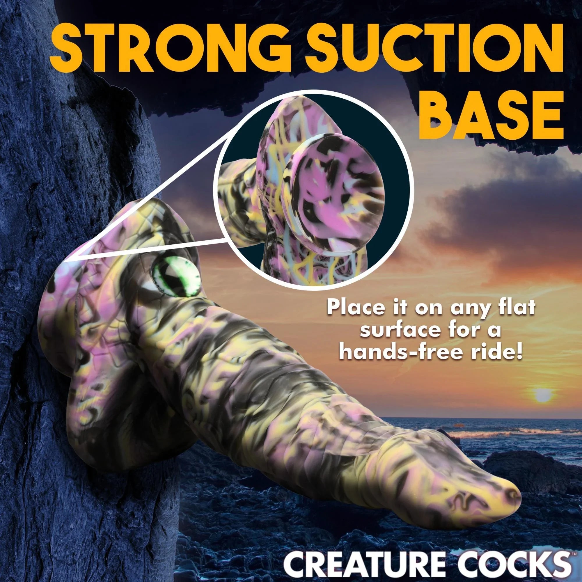 Creature Cocks Cyclops Monster Silicone Dildo - Buy At Luxury Toy X - Free 3-Day Shipping