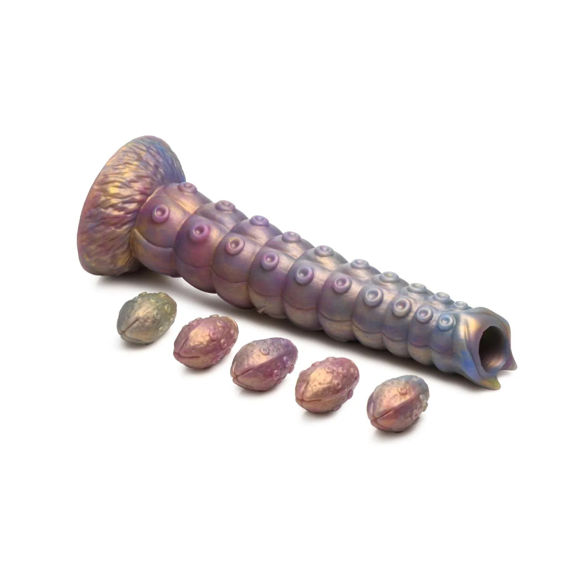 Creature Cocks Deep Invader Tentacle Ovipositor Silicone Dildo - Buy At Luxury Toy X - Free 3-Day Shipping