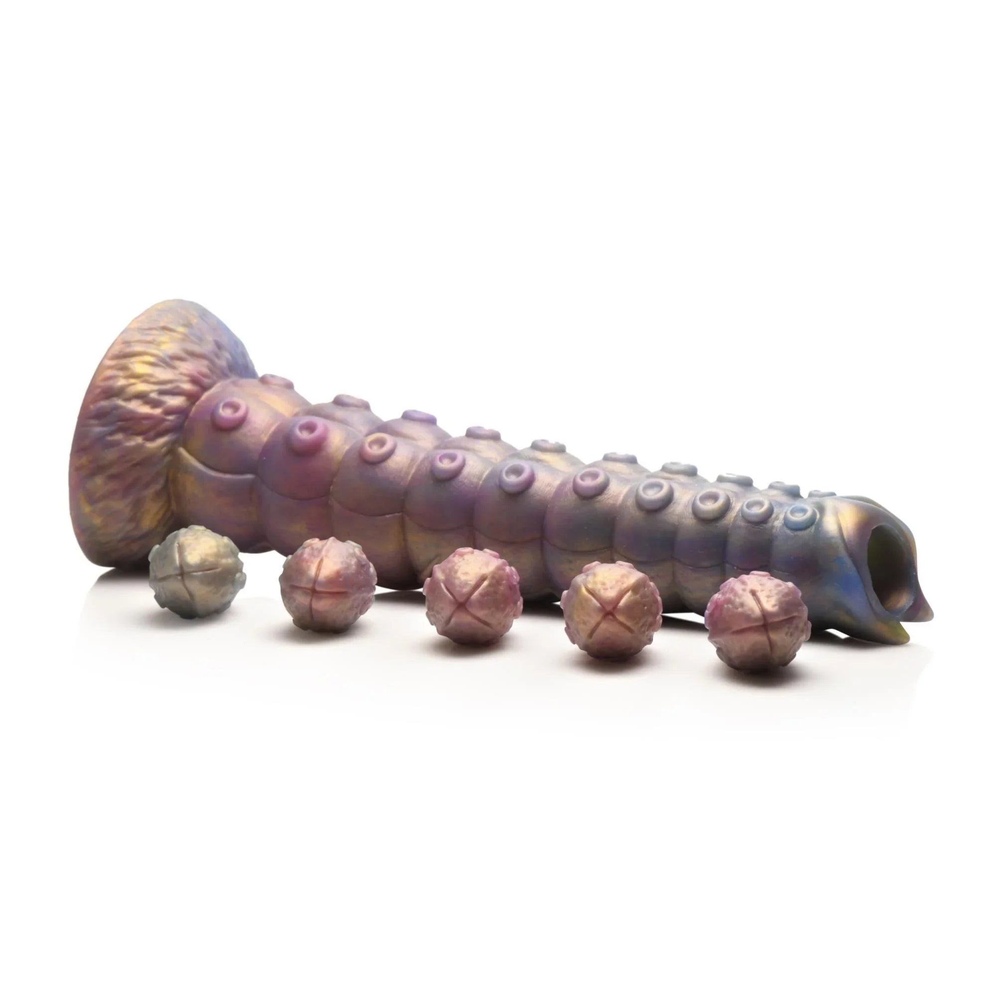 Creature Cocks Deep Invader Tentacle Ovipositor Silicone Dildo - Buy At Luxury Toy X - Free 3-Day Shipping