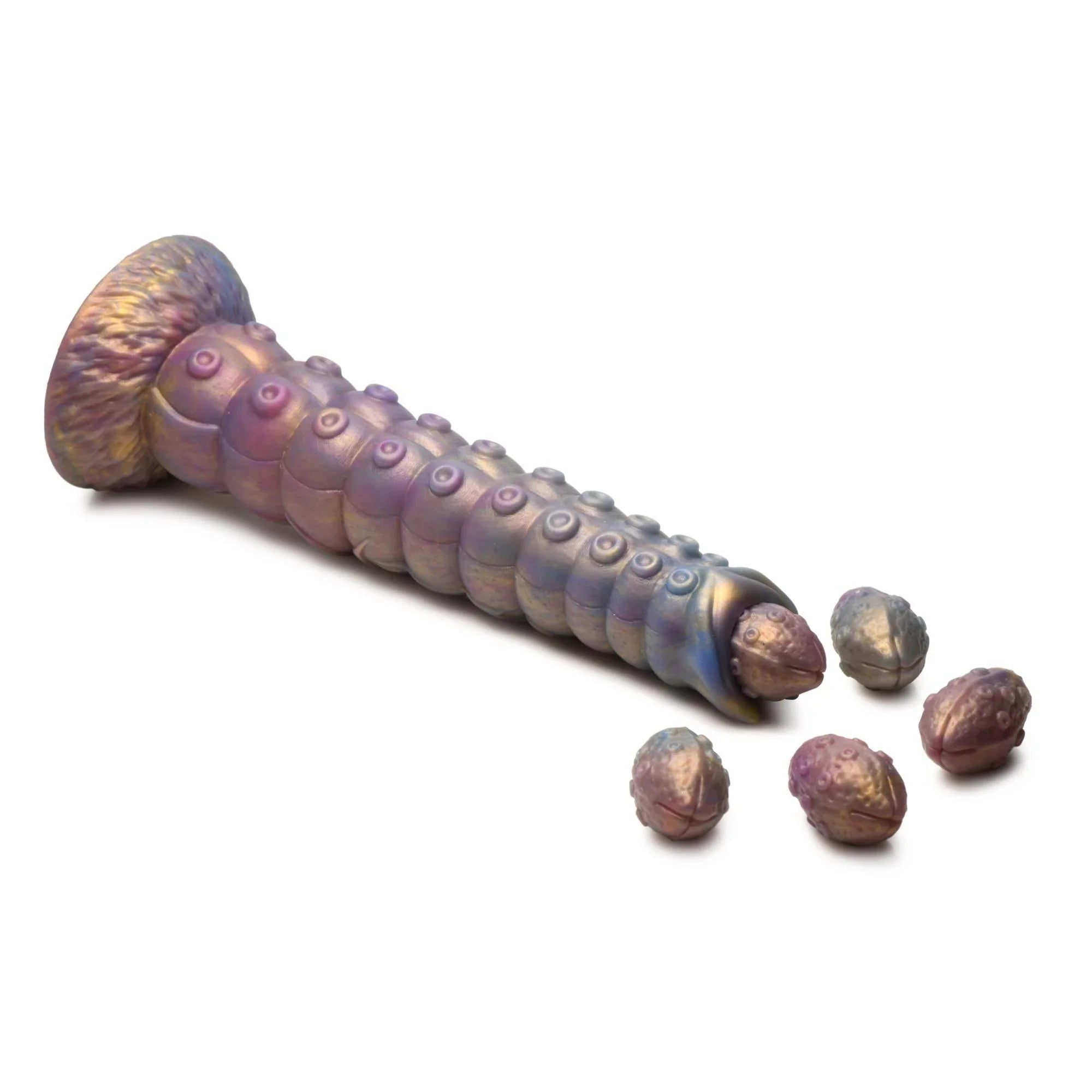 Creature Cocks Deep Invader Tentacle Ovipositor Silicone Dildo - Buy At Luxury Toy X - Free 3-Day Shipping