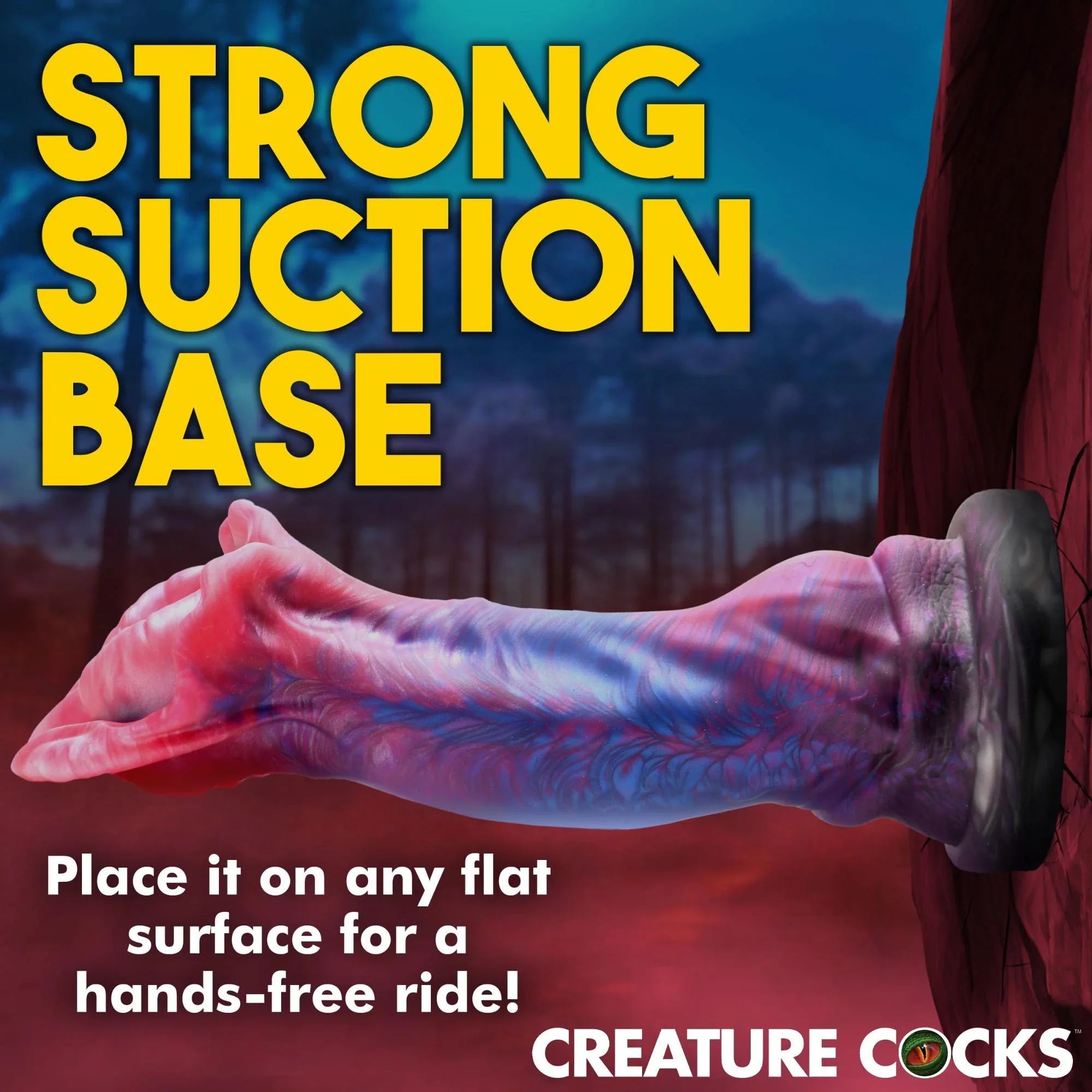 Creature Cocks Demogorgon Silicone Dildo - Buy At Luxury Toy X - Free 3-Day Shipping