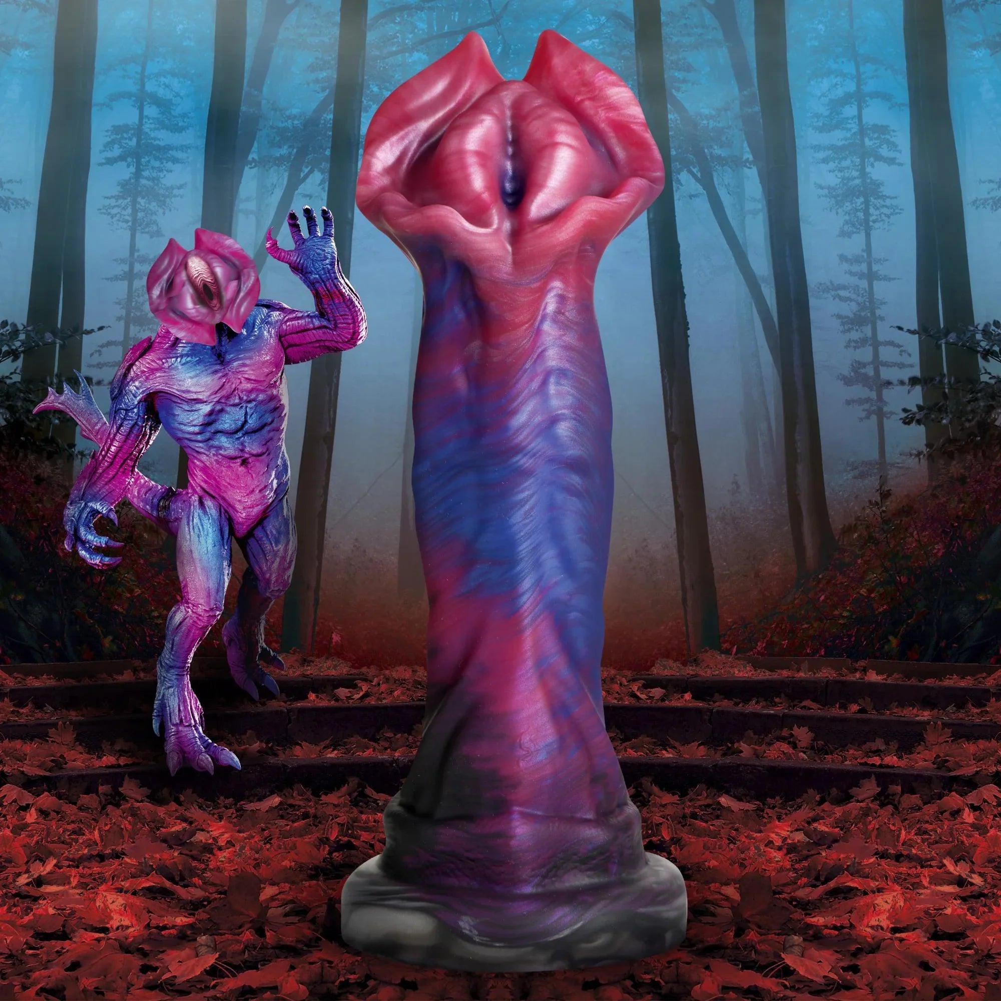 Creature Cocks Demogorgon Silicone Dildo - Buy At Luxury Toy X - Free 3-Day Shipping