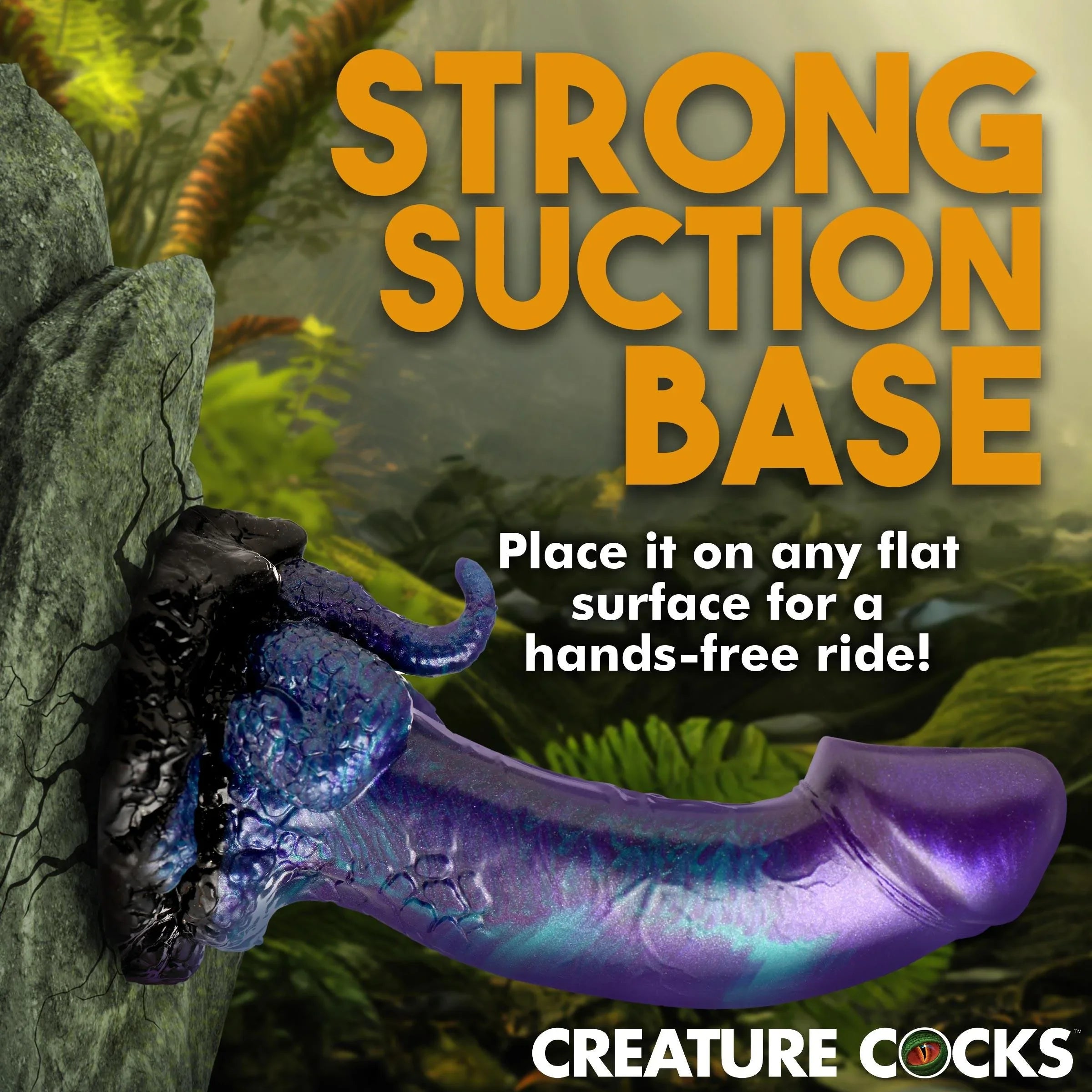 Creature Cocks Dino Dick Dinosaur Silicone Dildo - Large - Buy At Luxury Toy X - Free 3-Day Shipping