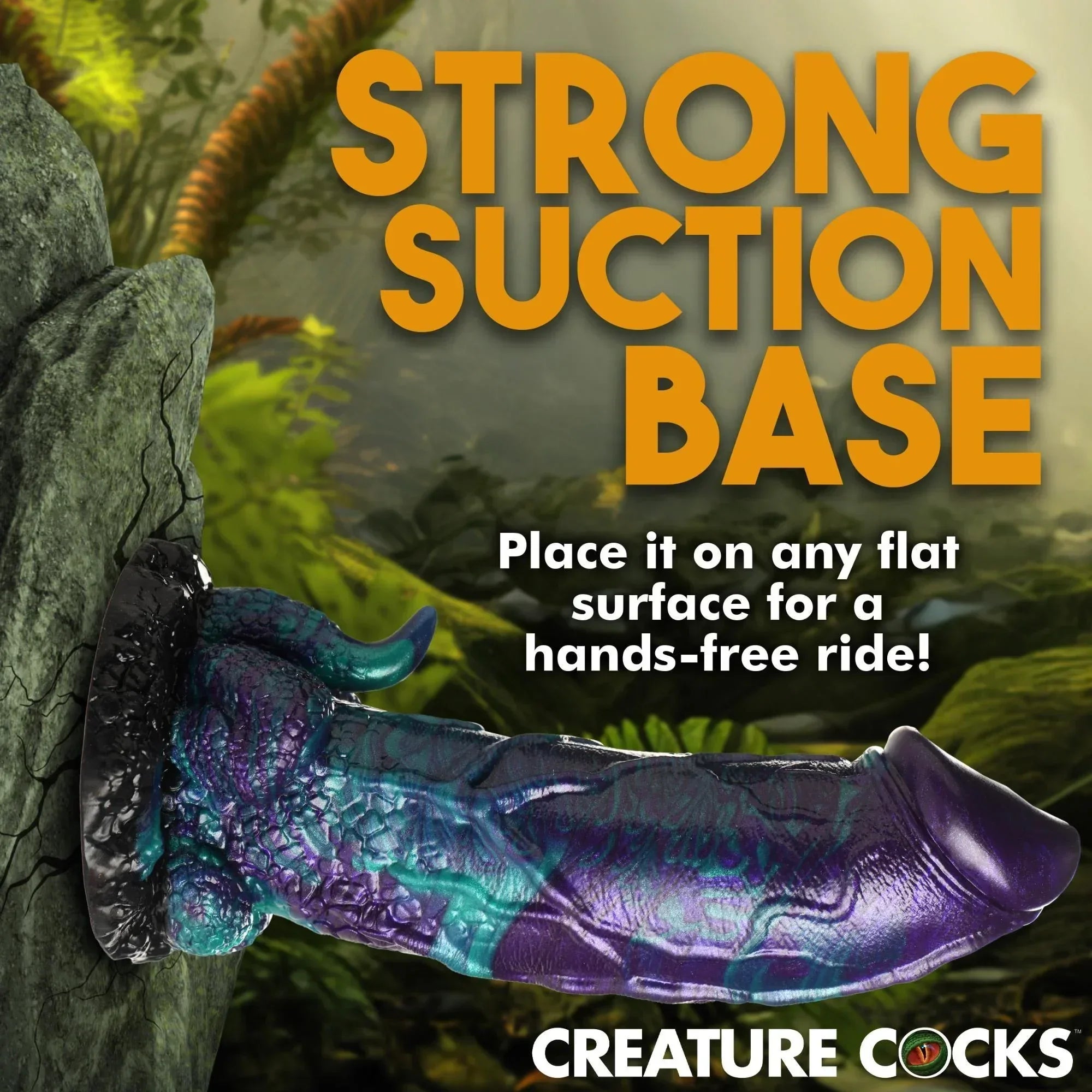 Creature Cocks Dino Dick Dinosaur Silicone Dildo - Large - Buy At Luxury Toy X - Free 3-Day Shipping