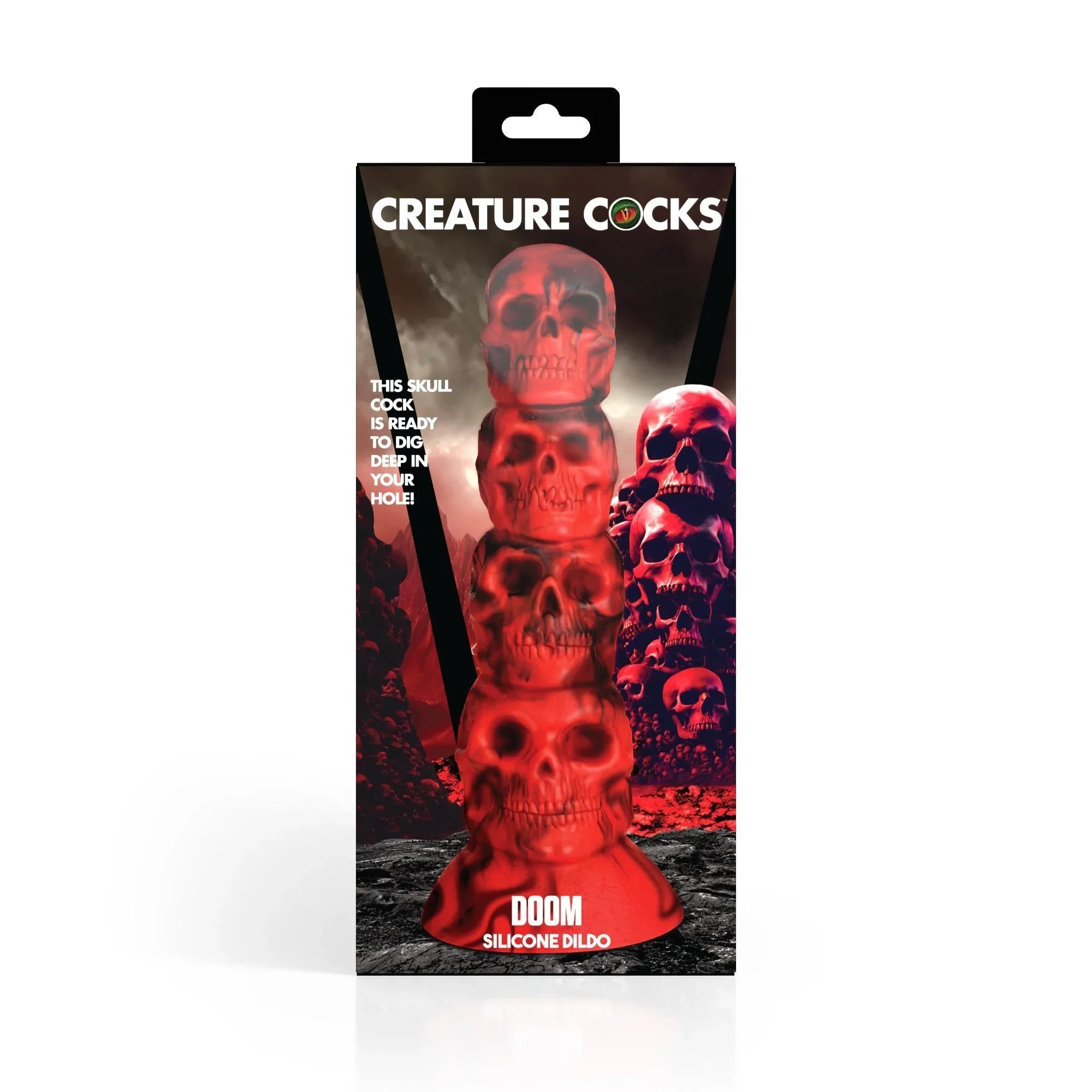 Creature Cocks Doom Silicone Dildo - Buy At Luxury Toy X - Free 3-Day Shipping