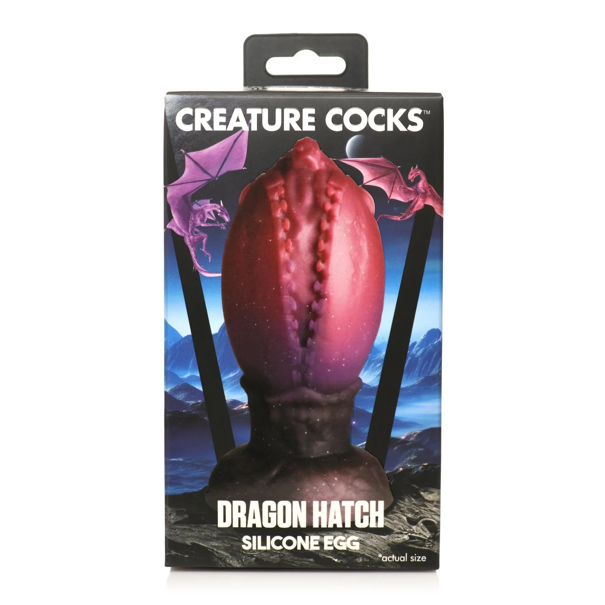 Creature Cocks Dragon Hatch Silicone Egg - Large - Buy At Luxury Toy X - Free 3-Day Shipping