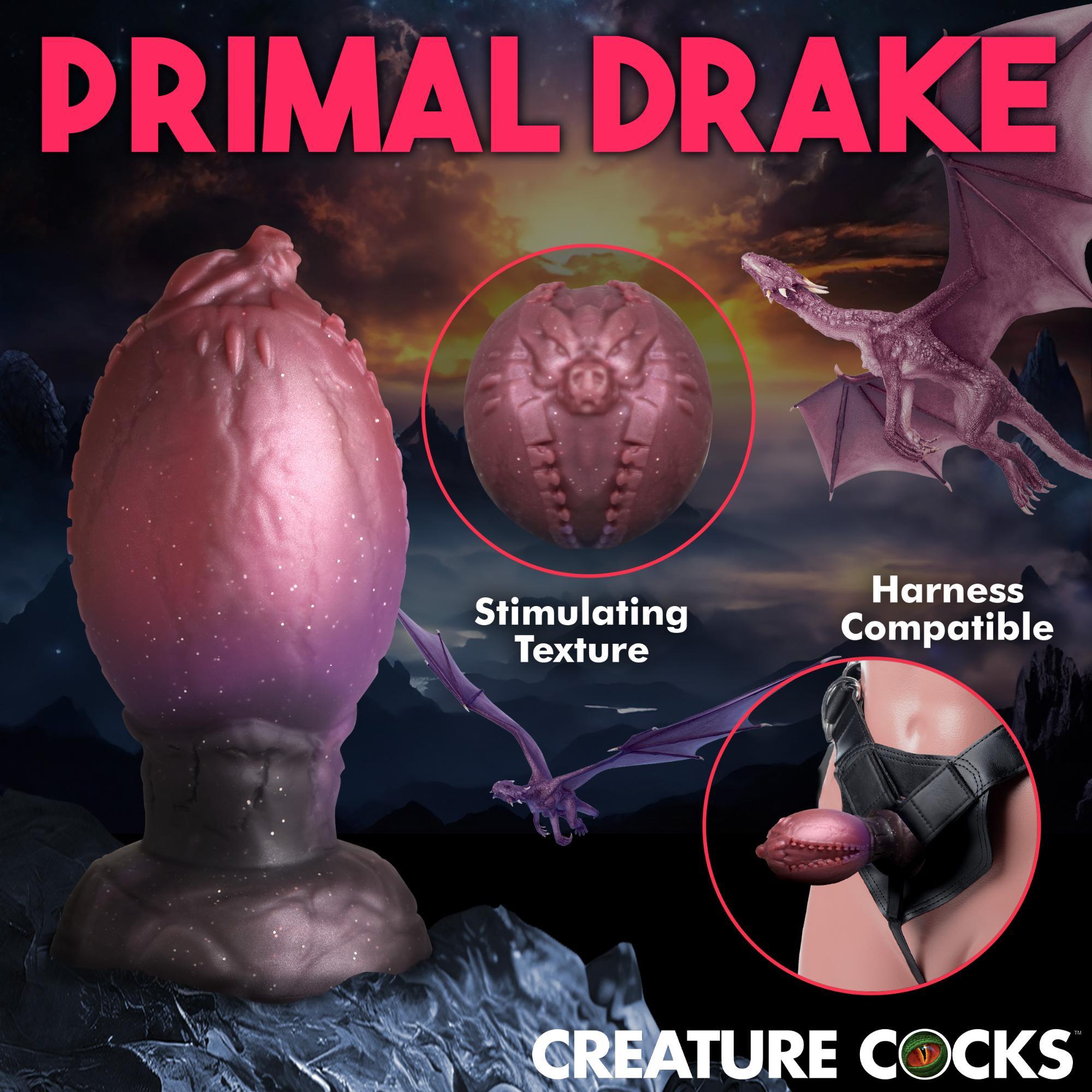 Creature Cocks Dragon Hatch Silicone Egg - XLarge - Buy At Luxury Toy X - Free 3-Day Shipping