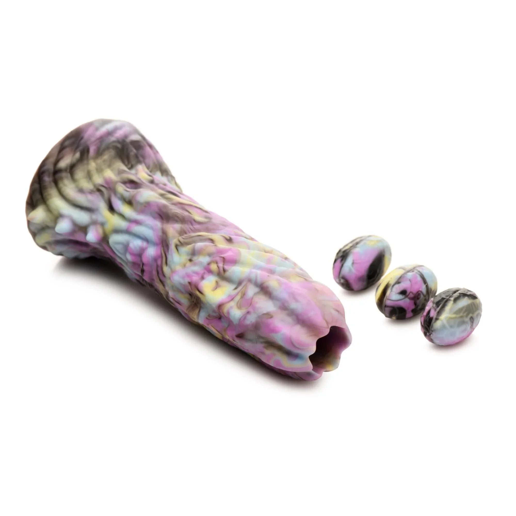 Creature Cocks Dragon Spawn Dragon Ovipositor Silicone Dildo with Eggs - Buy At Luxury Toy X - Free 3-Day Shipping