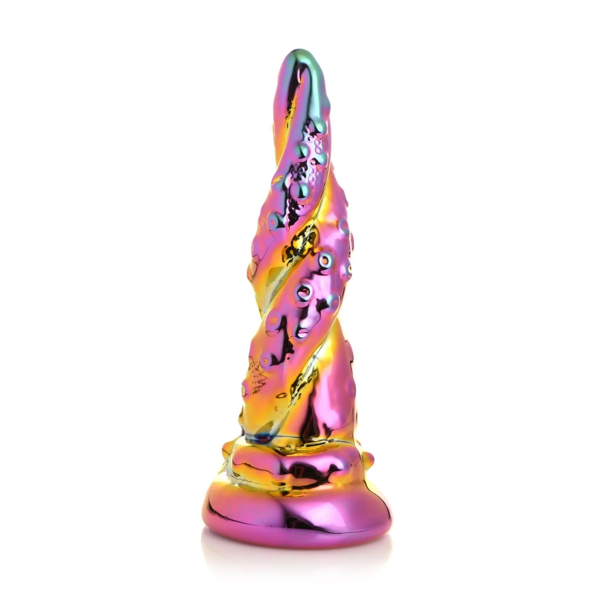 Creature Cocks Enchantress Rainbow Glass Dildo - Buy At Luxury Toy X - Free 3-Day Shipping