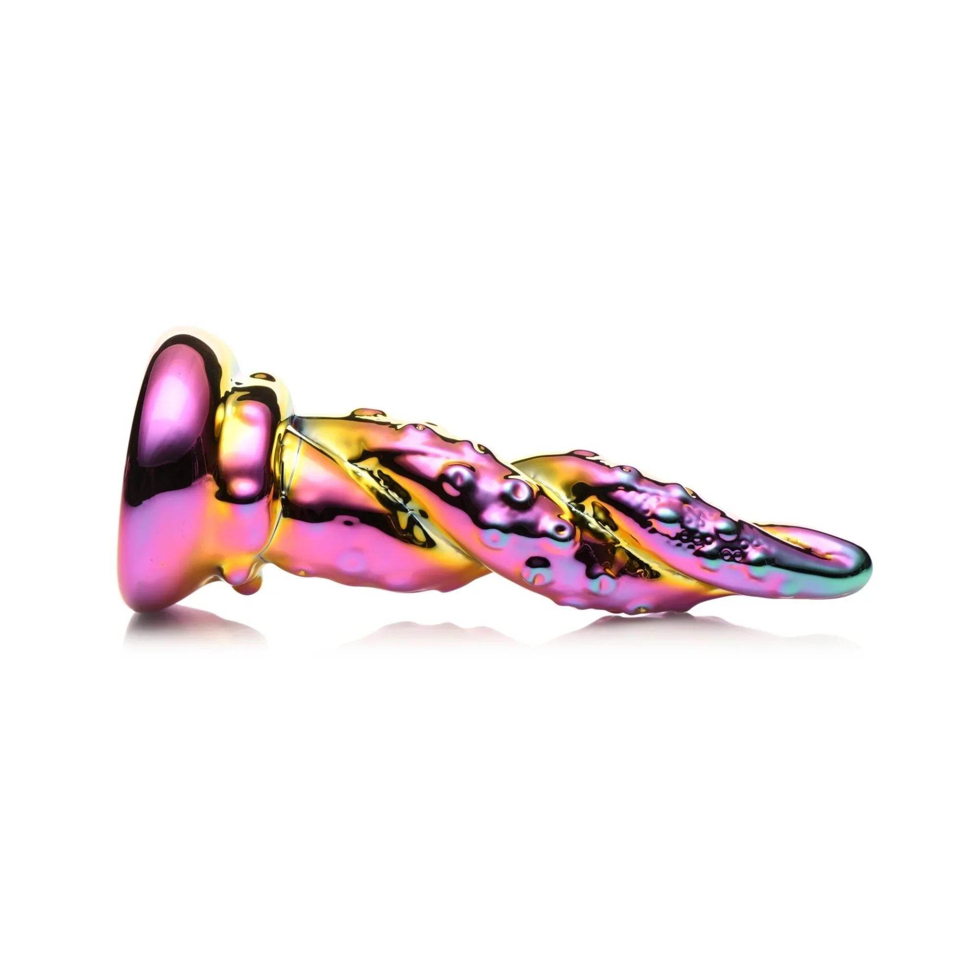 Creature Cocks Enchantress Rainbow Glass Dildo - Buy At Luxury Toy X - Free 3-Day Shipping