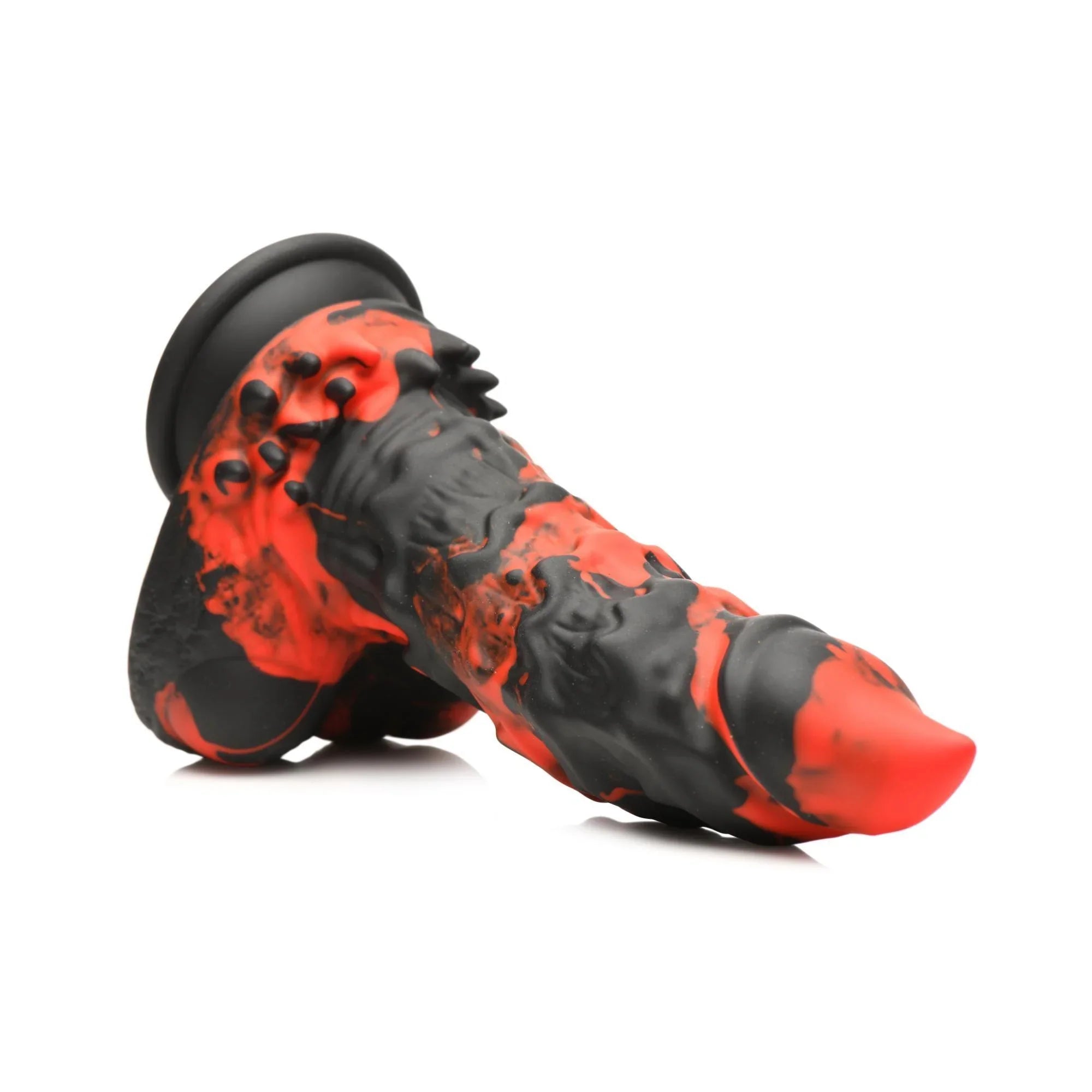 Creature Cocks Fire Demon Monster Silicone Dildo - Buy At Luxury Toy X - Free 3-Day Shipping