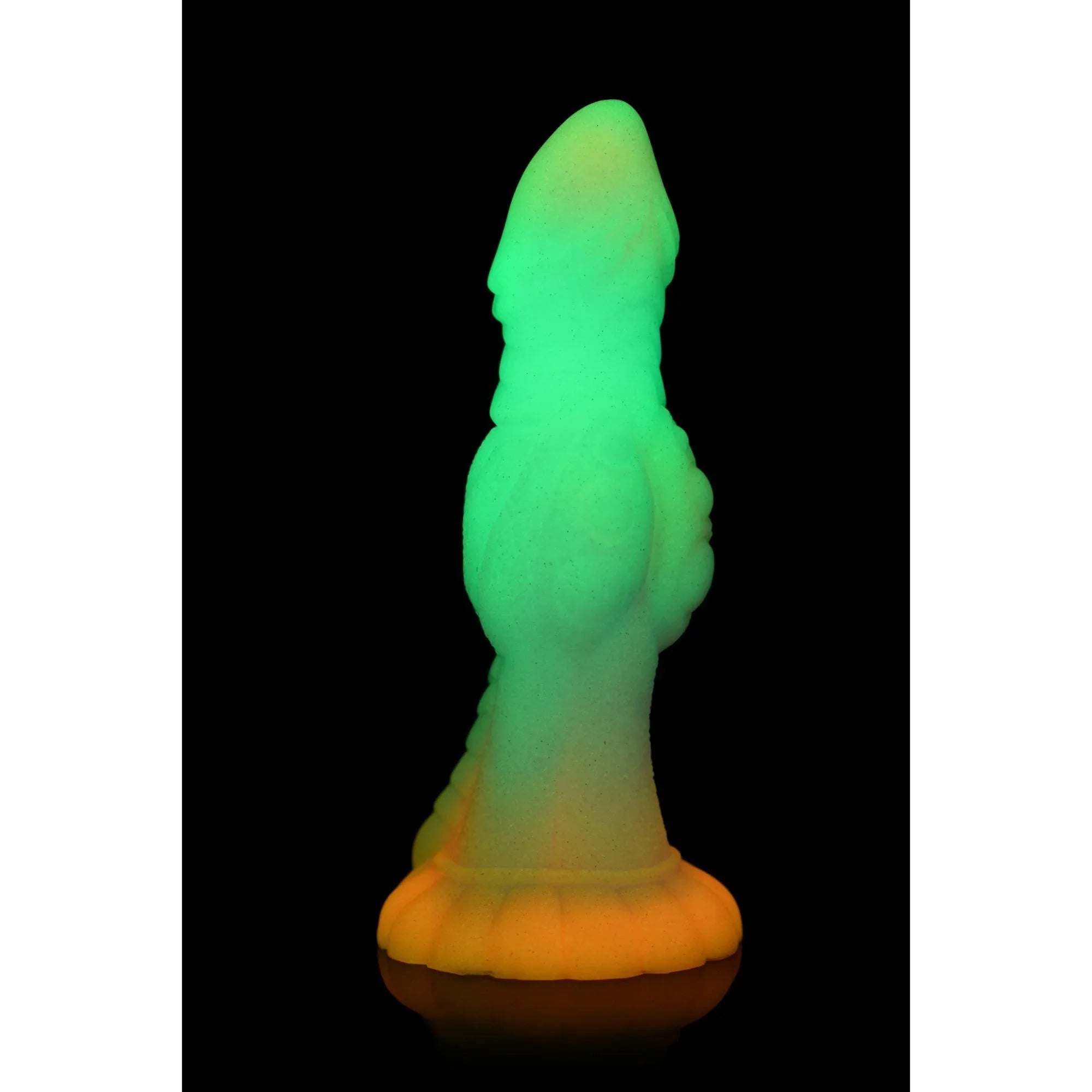 Creature Cocks Galactic Cock Alien Creature Glow in the Dark Silicone Dildo - Buy At Luxury Toy X - Free 3-Day Shipping
