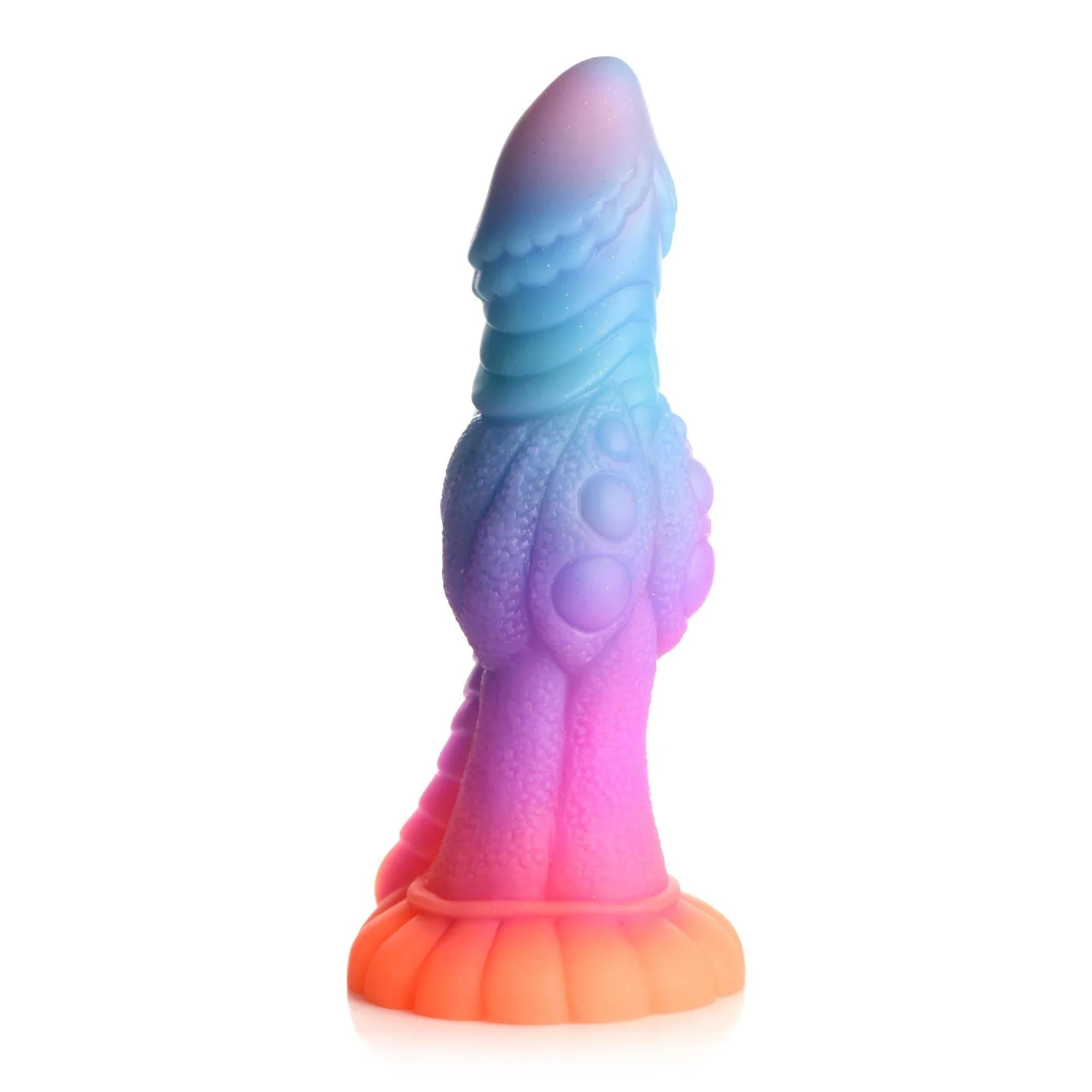 Creature Cocks Galactic Cock Alien Creature Glow in the Dark Silicone Dildo - Buy At Luxury Toy X - Free 3-Day Shipping