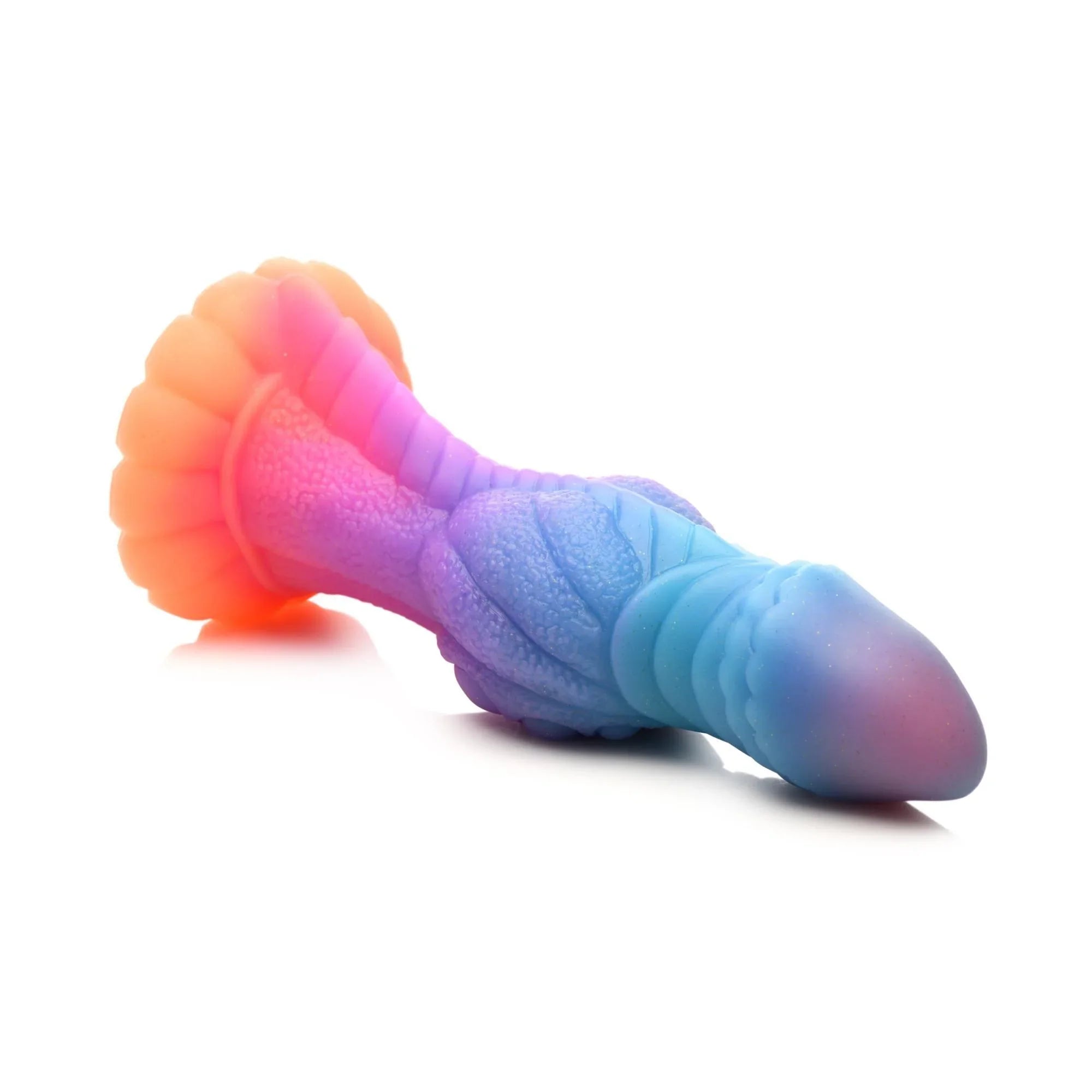 Creature Cocks Galactic Cock Alien Creature Glow in the Dark Silicone Dildo - Buy At Luxury Toy X - Free 3-Day Shipping