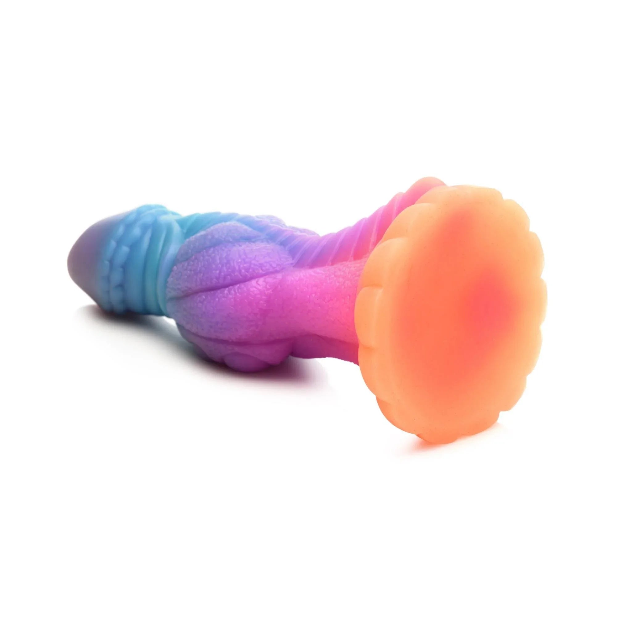 Creature Cocks Galactic Cock Alien Creature Glow in the Dark Silicone Dildo - Buy At Luxury Toy X - Free 3-Day Shipping