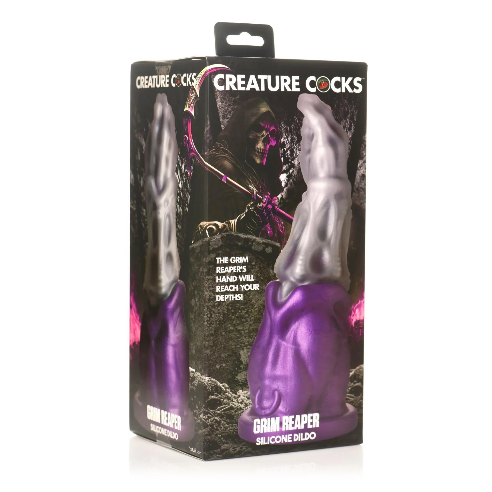 Creature Cocks Grim Reaper Silicone Dildo - Buy At Luxury Toy X - Free 3-Day Shipping