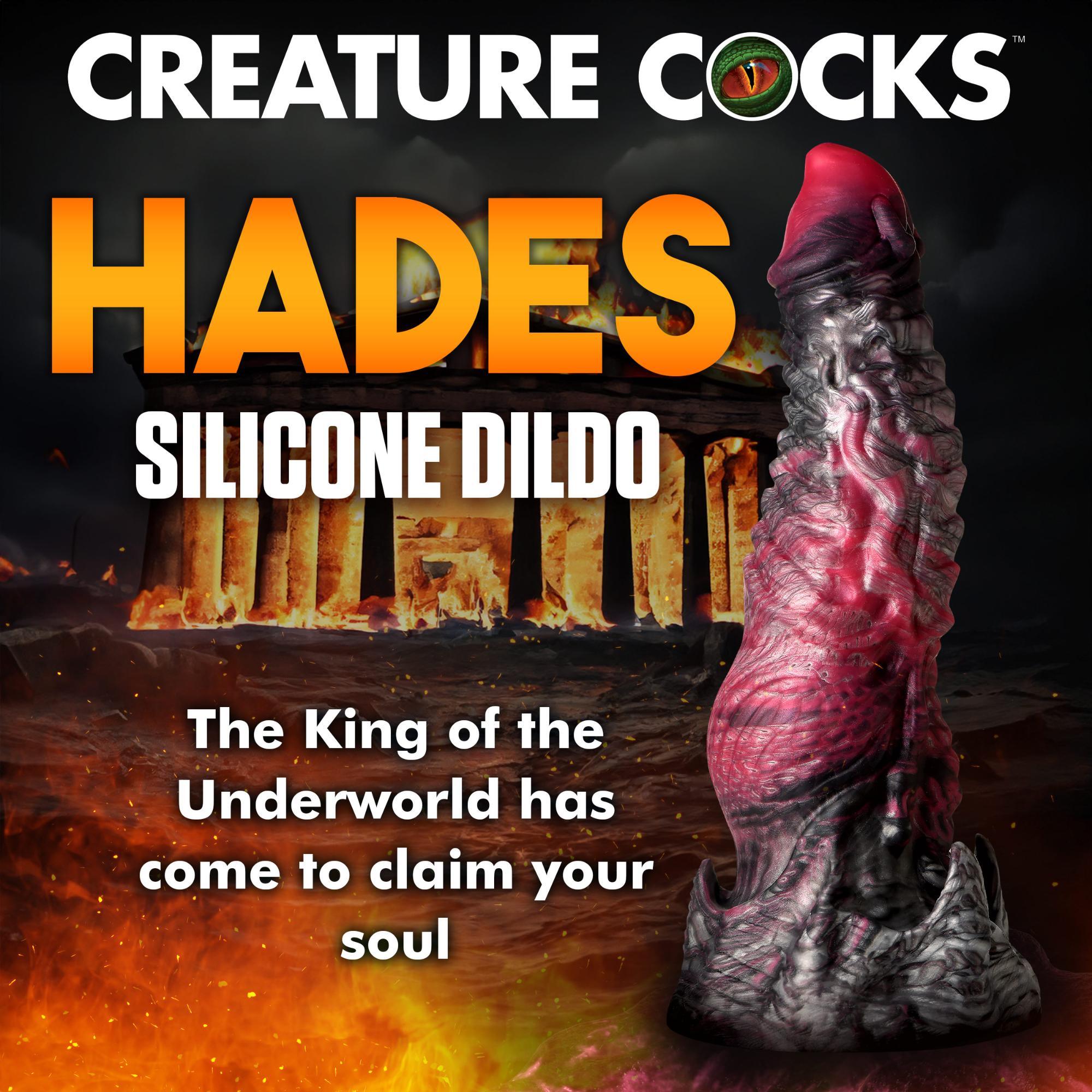 Creature Cocks Hades Silicone Dildo - Medium - Buy At Luxury Toy X - Free 3-Day Shipping