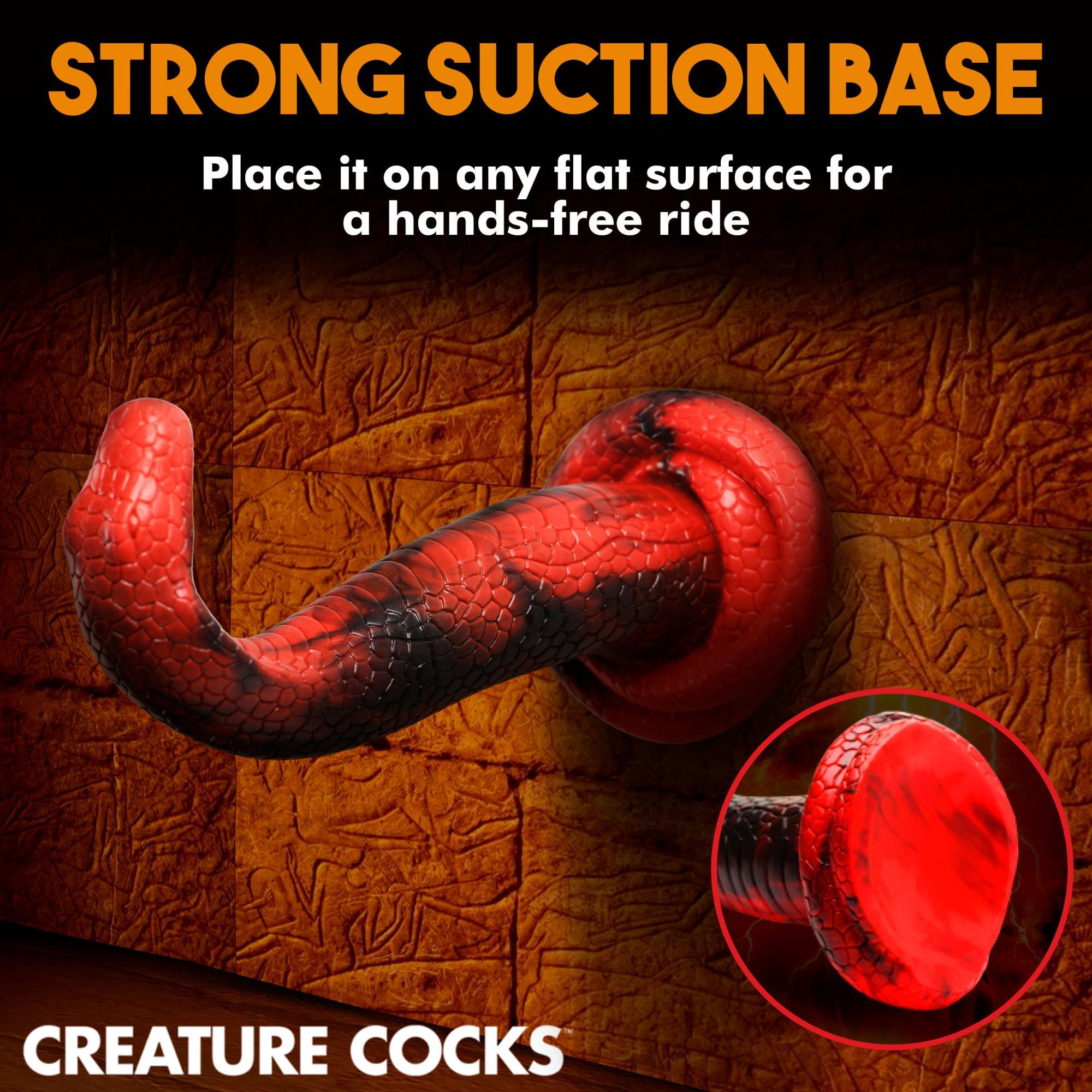 Creature Cocks King Cobra Silicone Dildo - Buy At Luxury Toy X - Free 3-Day Shipping