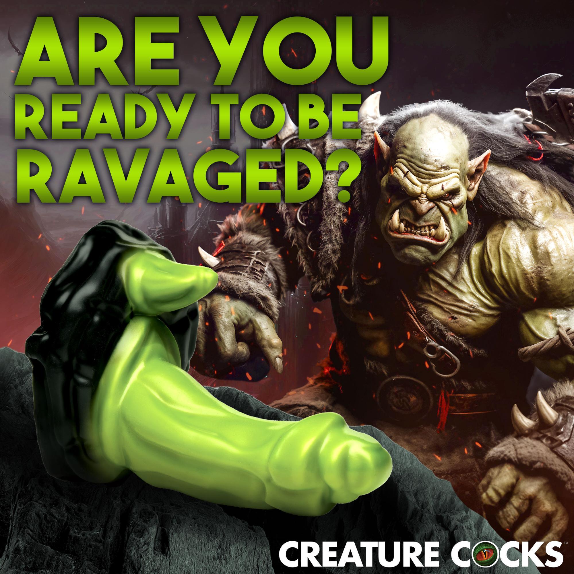 Creature Cocks Orc Silicone Dildo - Buy At Luxury Toy X - Free 3-Day Shipping
