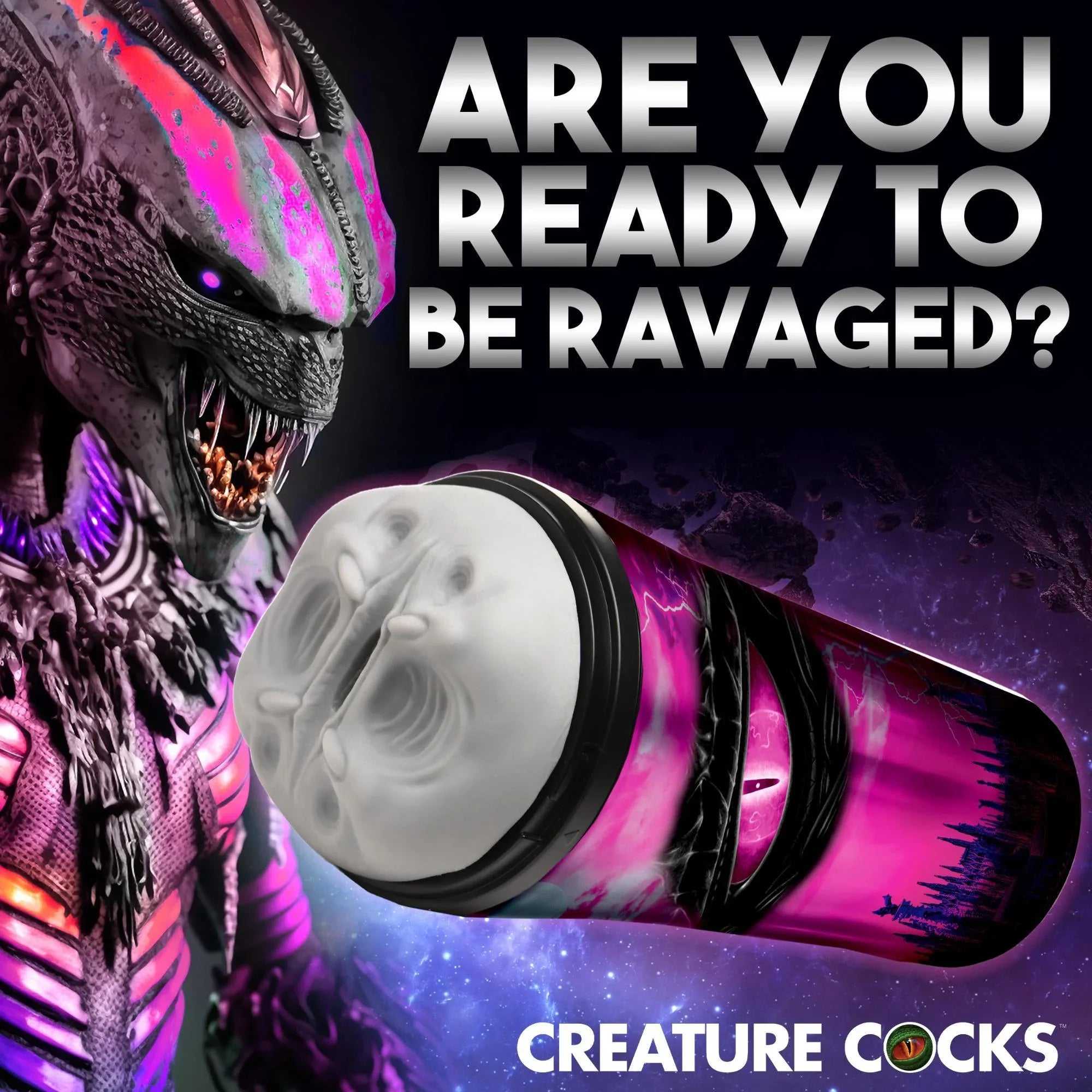 Creature Cocks Predator Creature Stroker - Buy At Luxury Toy X - Free 3-Day Shipping