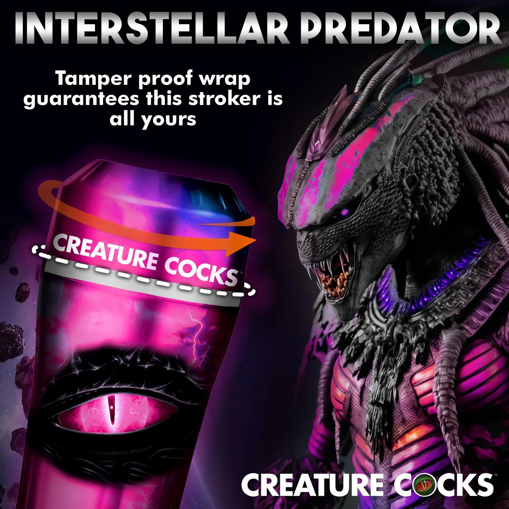 Creature Cocks Predator Creature Stroker - Buy At Luxury Toy X - Free 3-Day Shipping