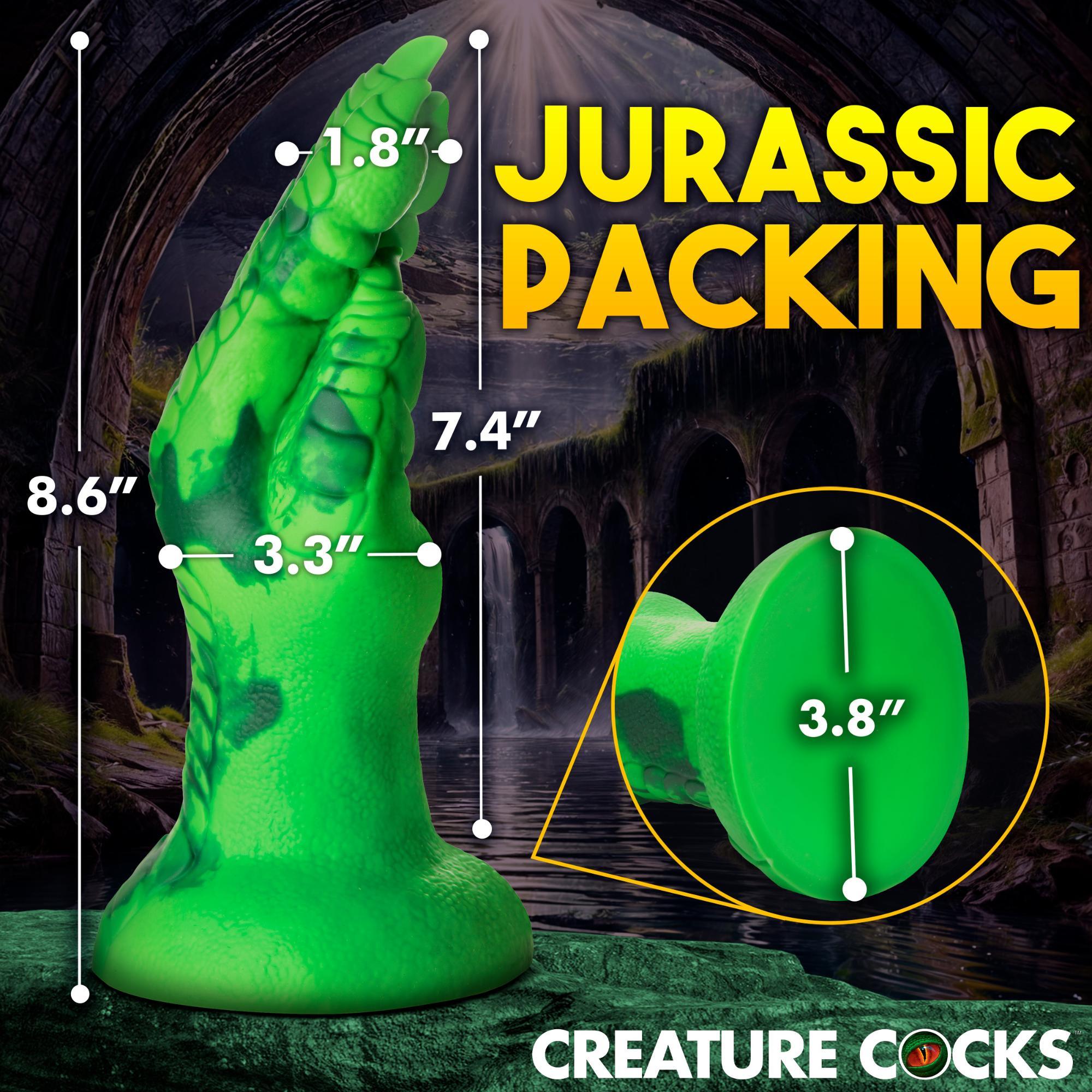 Creature Cocks Raptor Claw Fisting Silicone Dildo - Green - Buy At Luxury Toy X - Free 3-Day Shipping