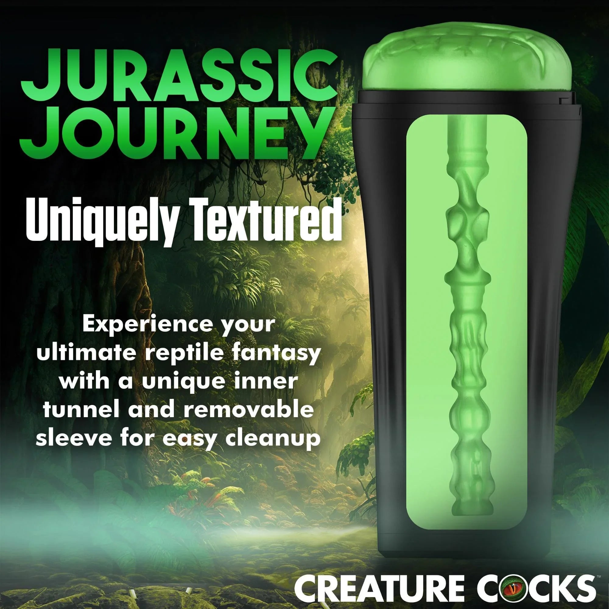 Creature Cocks. Raptor Reptile Stroker - Buy At Luxury Toy X - Free 3-Day Shipping