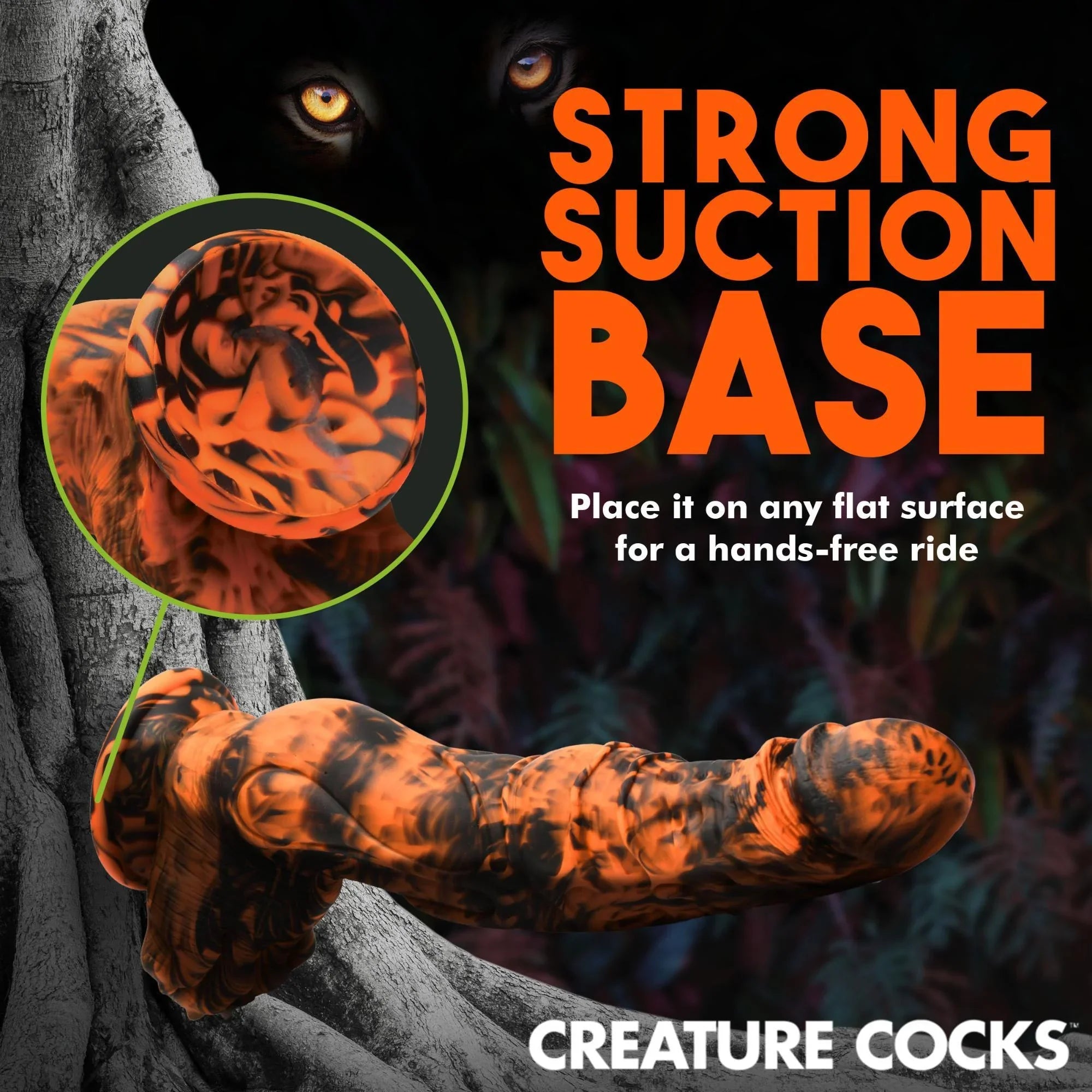 Creature Cocks Sabretooth Silicone Dildo - Buy At Luxury Toy X - Free 3-Day Shipping